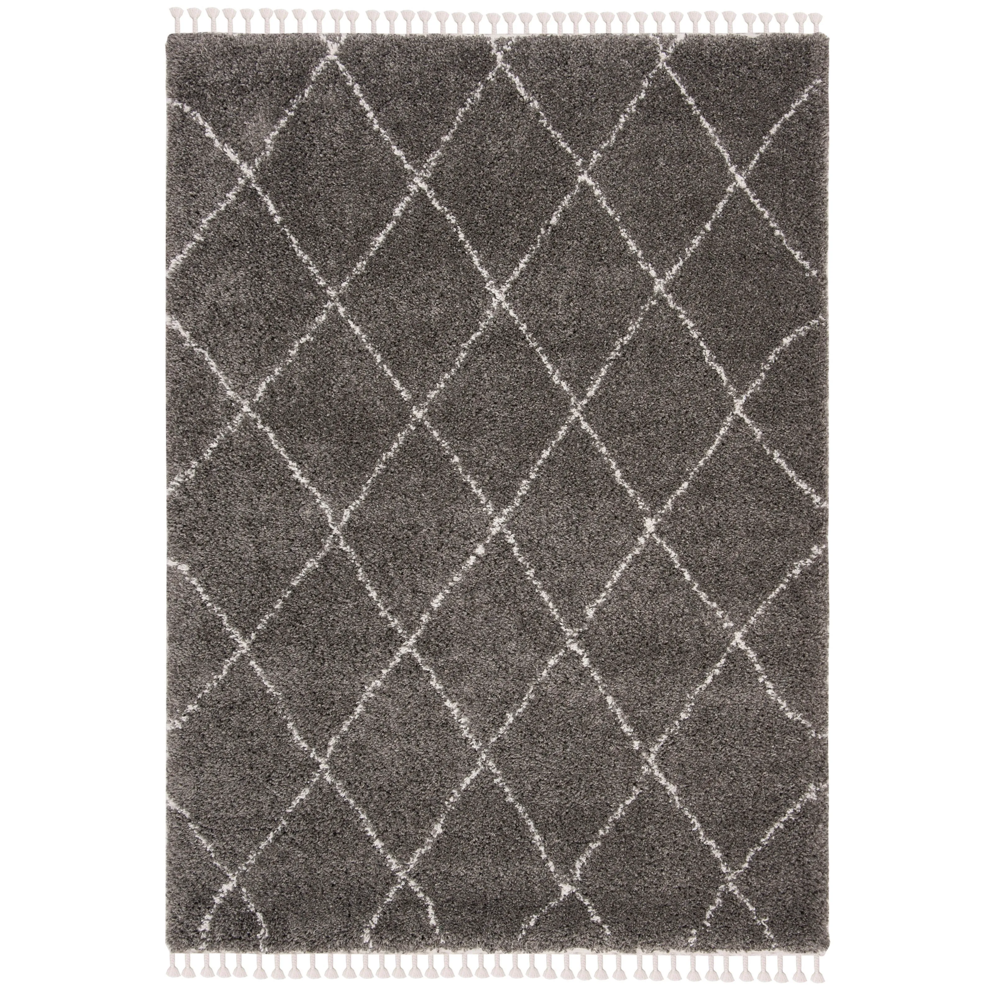 SAFAVIEH Moroccan Fringe Shag Leoma 2-inch Thick Rug