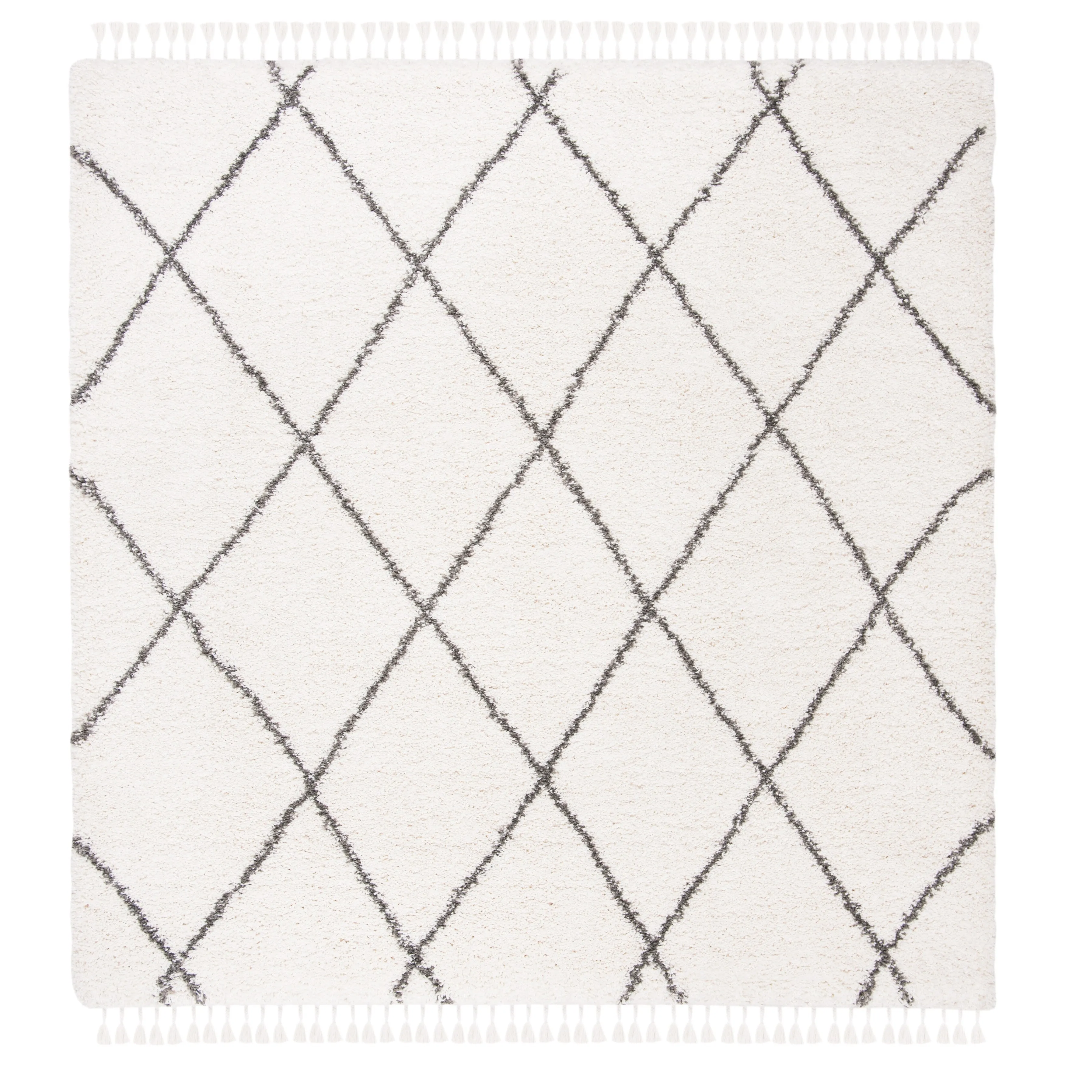 SAFAVIEH Moroccan Fringe Shag Leoma 2-inch Thick Rug