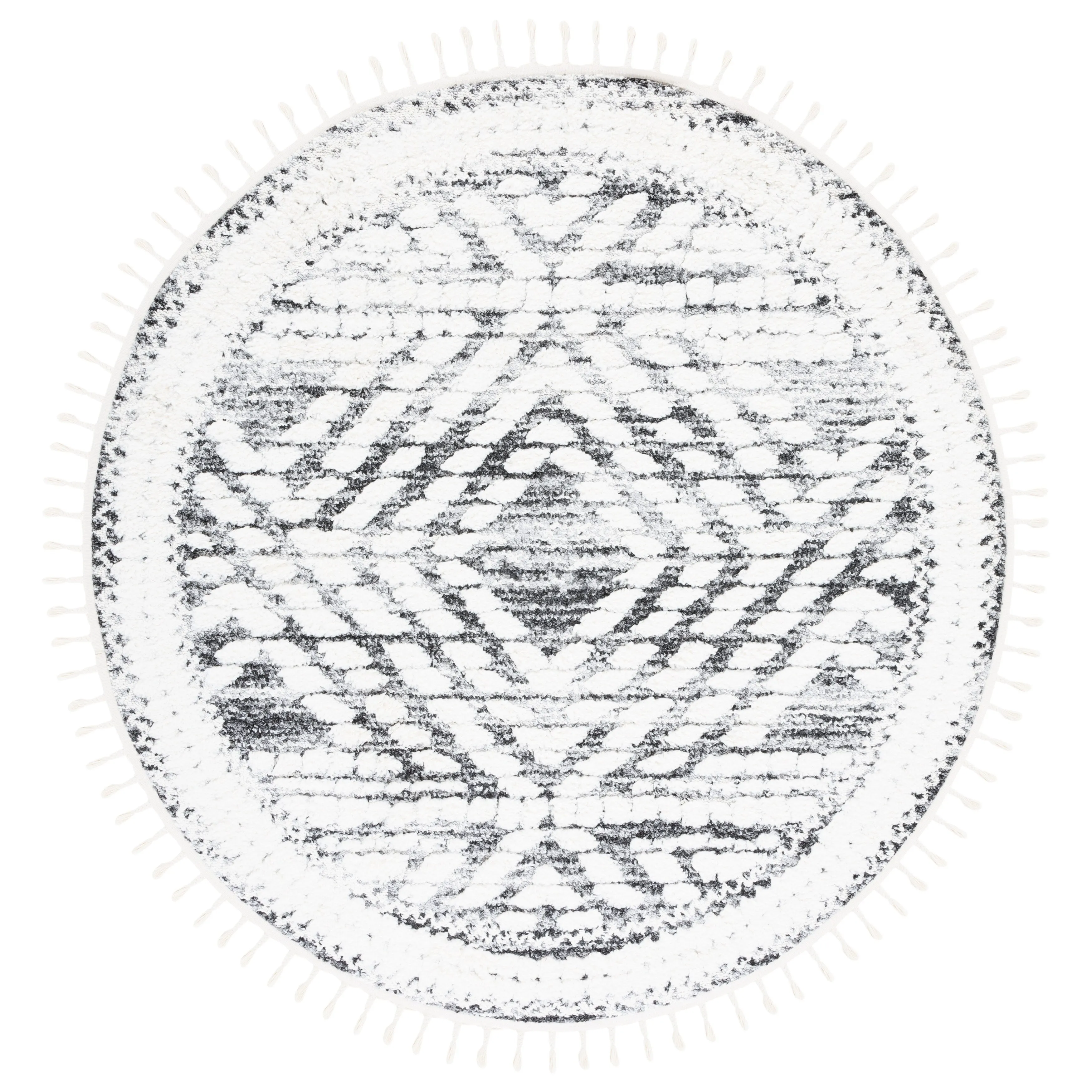 SAFAVIEH Moroccan Tassel Shag Antonina 2-inch Thick Rug