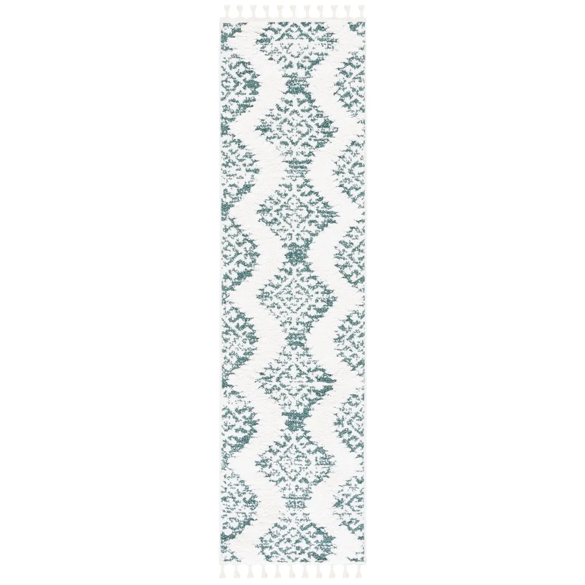 SAFAVIEH Moroccan Tassel Shag Berneice Boho Tribal 2-inch Thick