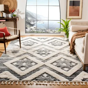 SAFAVIEH. Moroccan Tassel Shag Gwen 2-inch Thick Rug