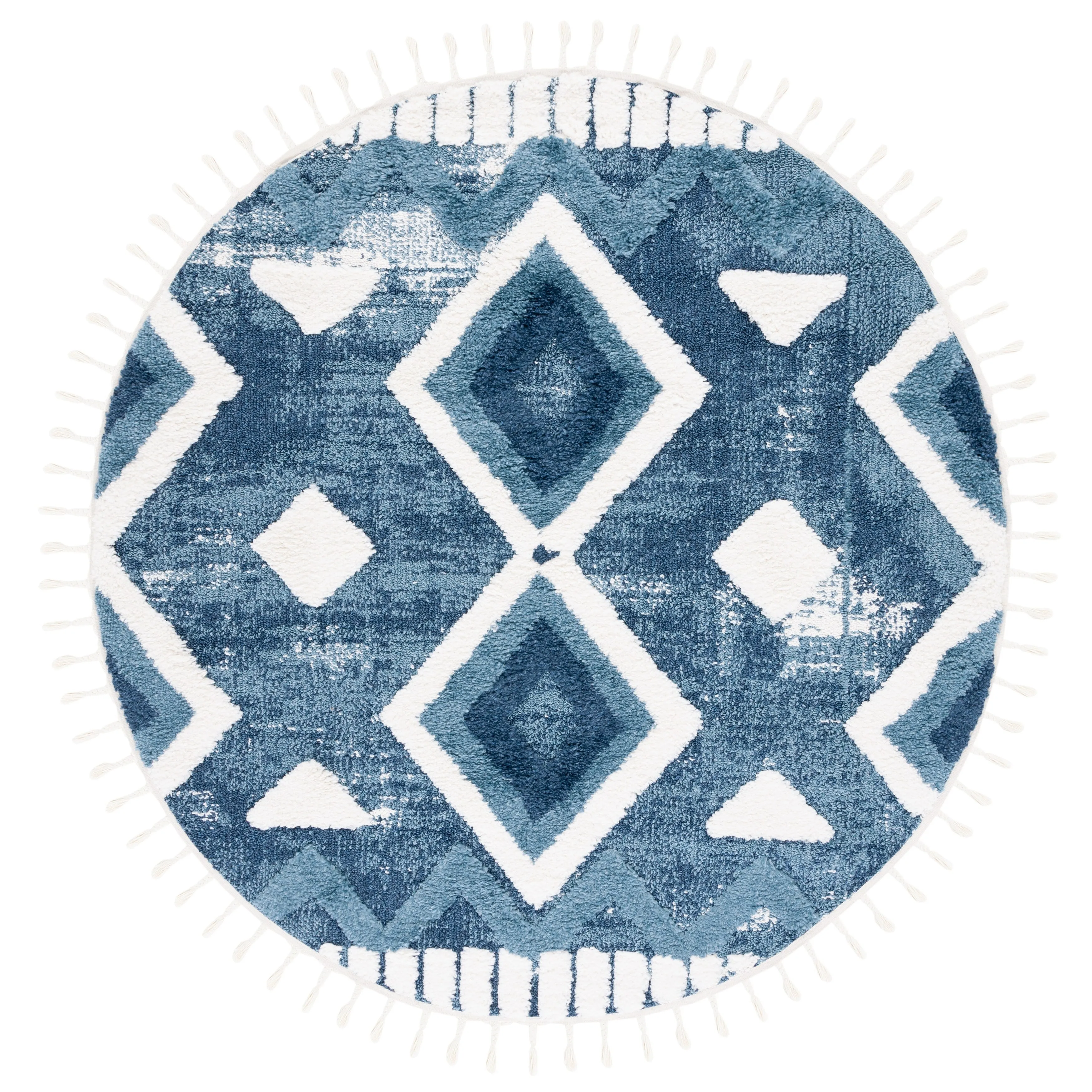 SAFAVIEH Moroccan Tassel Shag Veta 2-inch Thick Rug