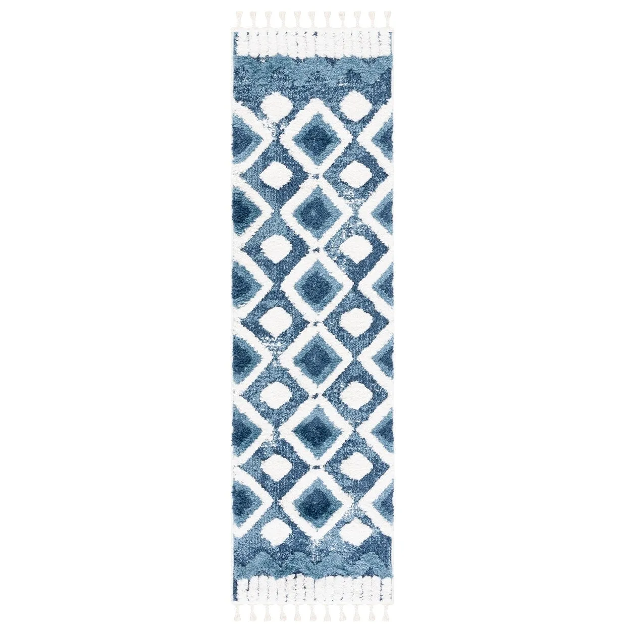 SAFAVIEH Moroccan Tassel Shag Veta 2-inch Thick Rug