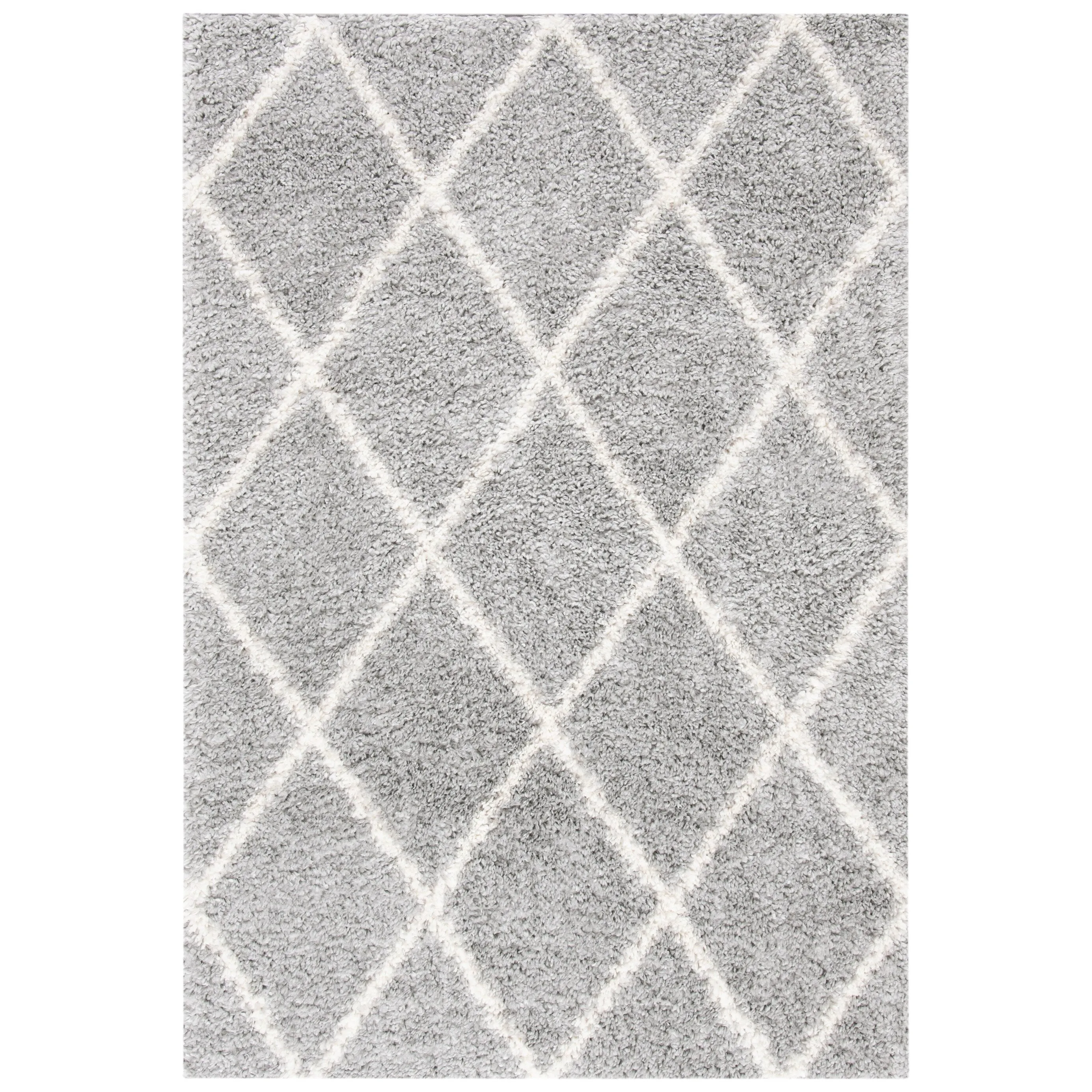SAFAVIEH Parma Shag Sinda Trellis 1.2-inch Thick Rug