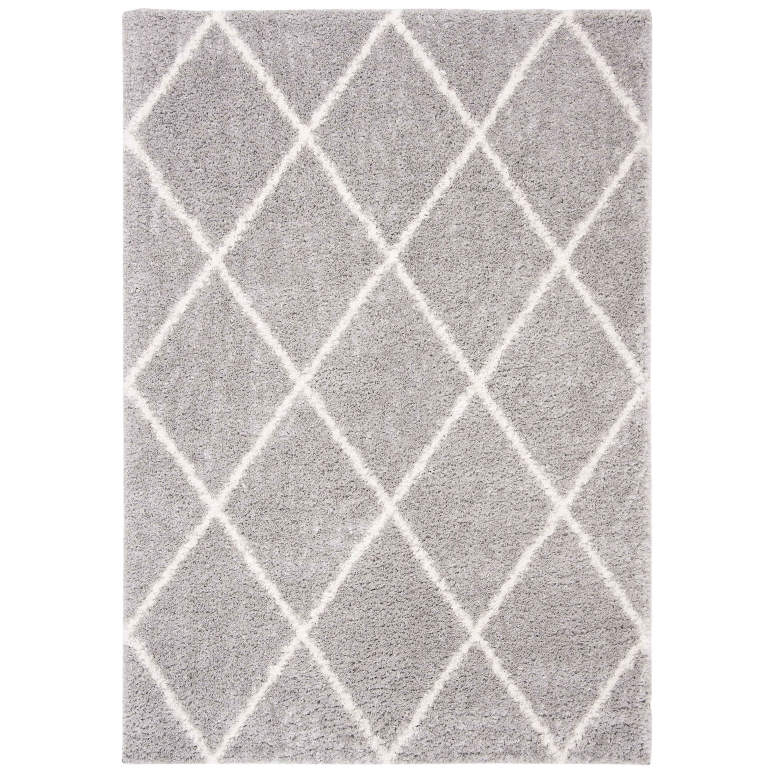 SAFAVIEH Parma Shag Sinda Trellis 1.2-inch Thick Rug