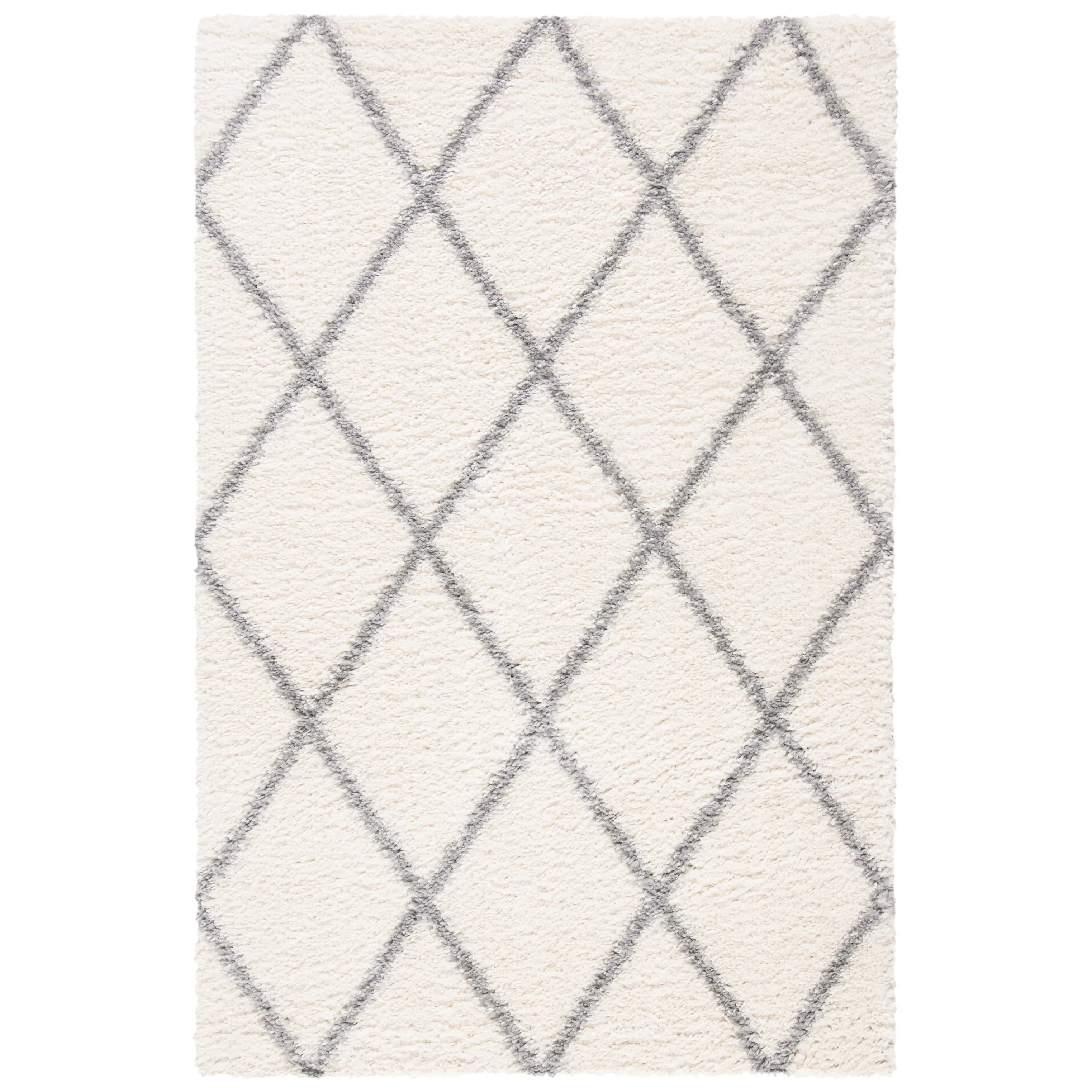 SAFAVIEH Parma Shag Sinda Trellis 1.2-inch Thick Rug