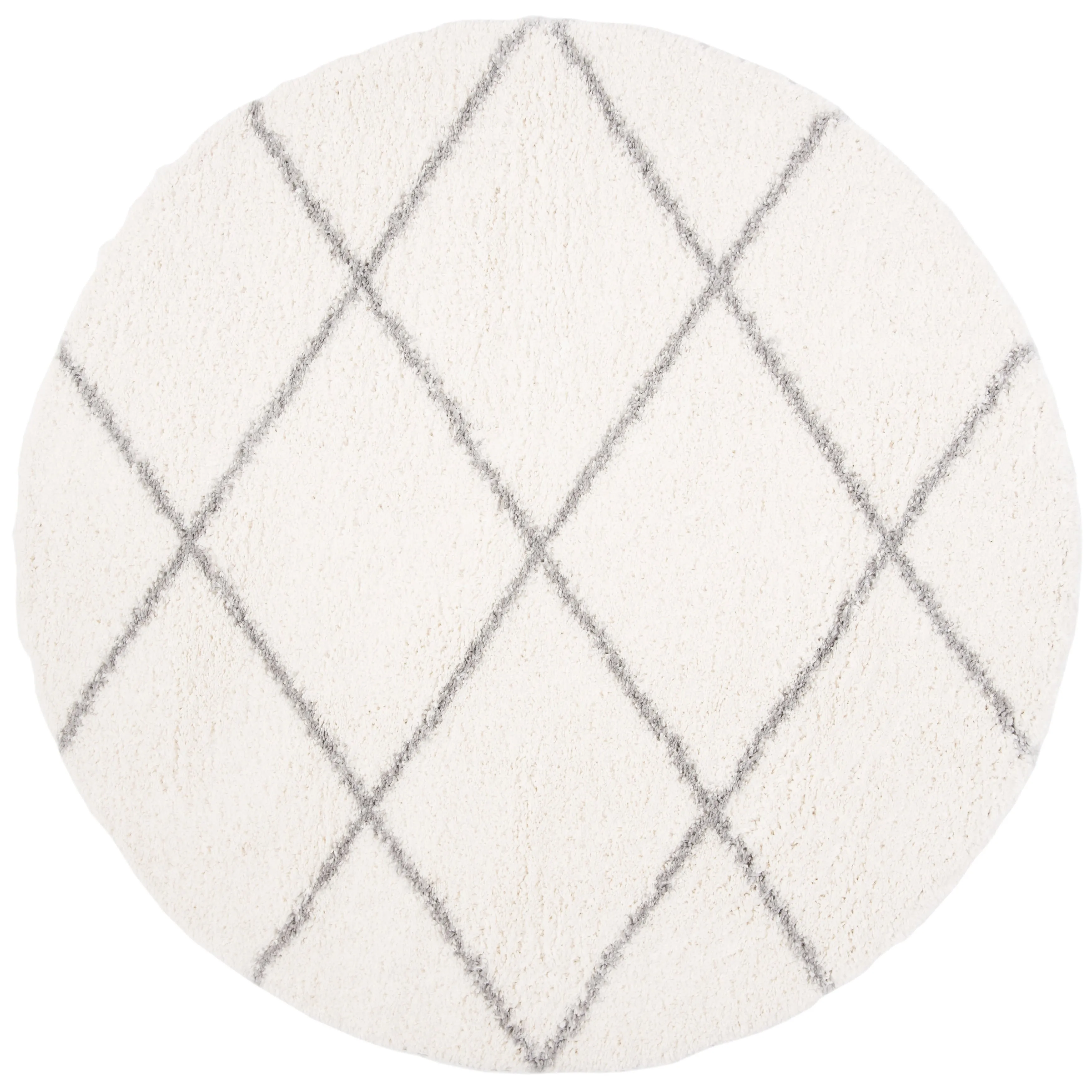 SAFAVIEH Parma Shag Sinda Trellis 1.2-inch Thick Rug