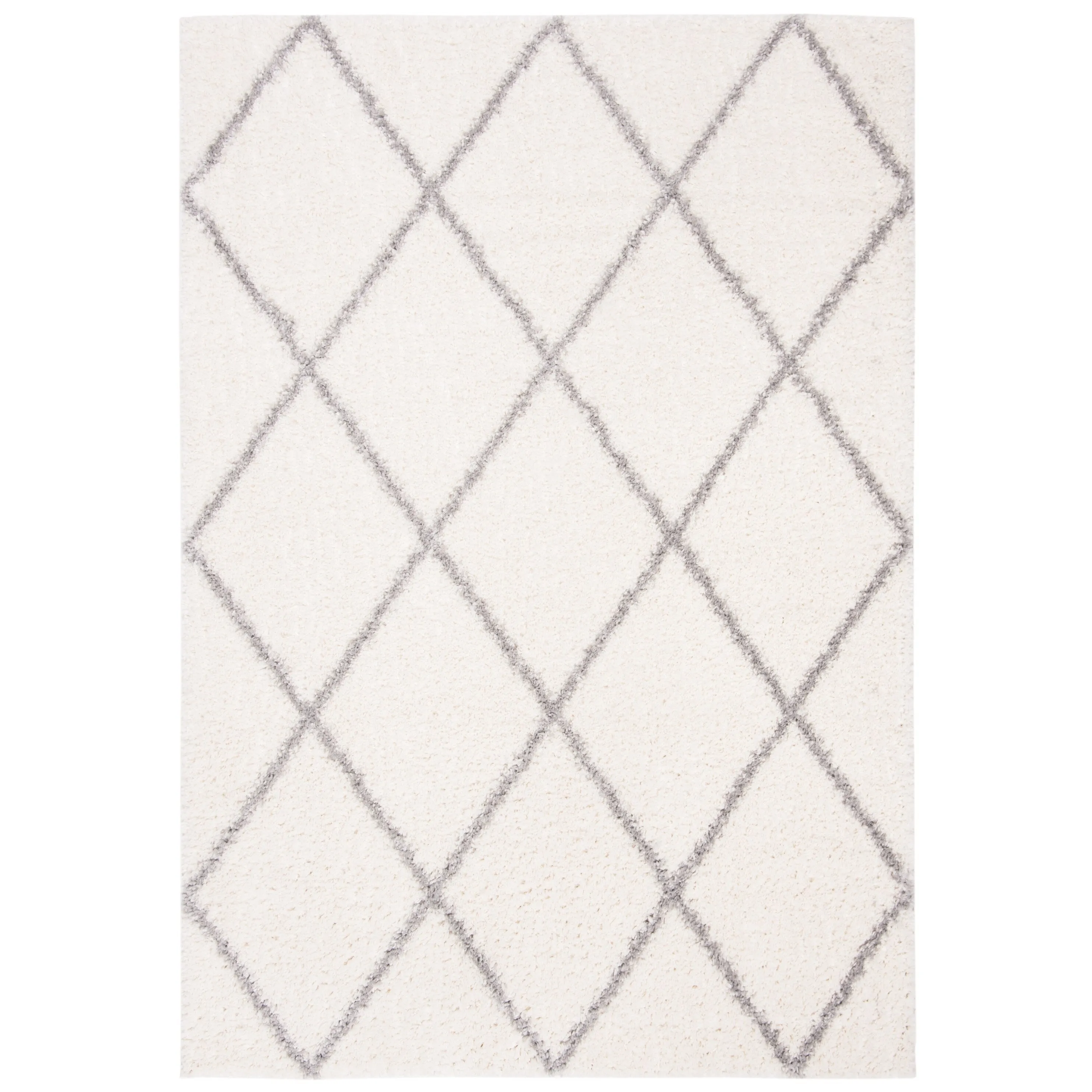 SAFAVIEH Parma Shag Sinda Trellis 1.2-inch Thick Rug