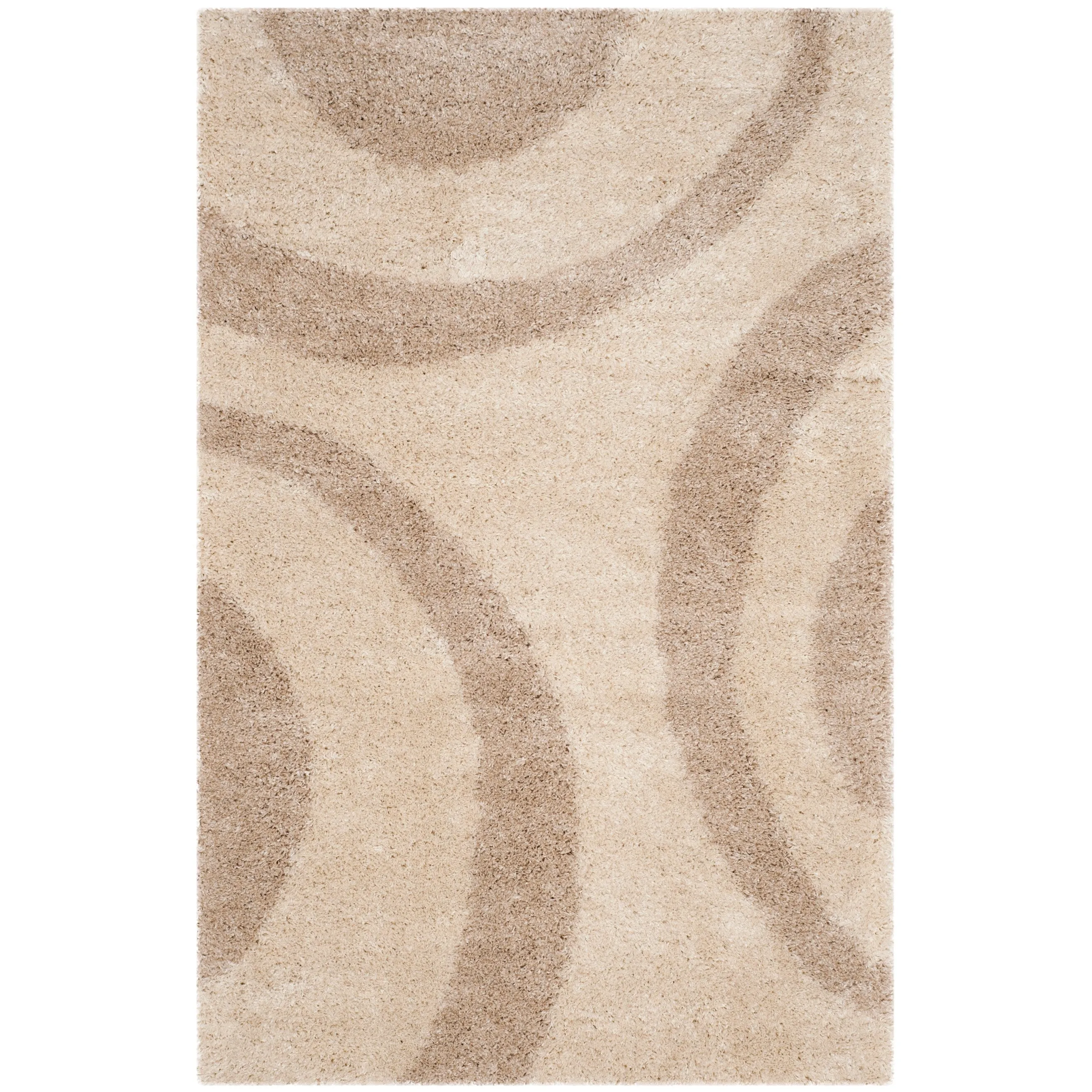 SAFAVIEH Portofino Shag Sunna Modern 2-inch Thick Rug