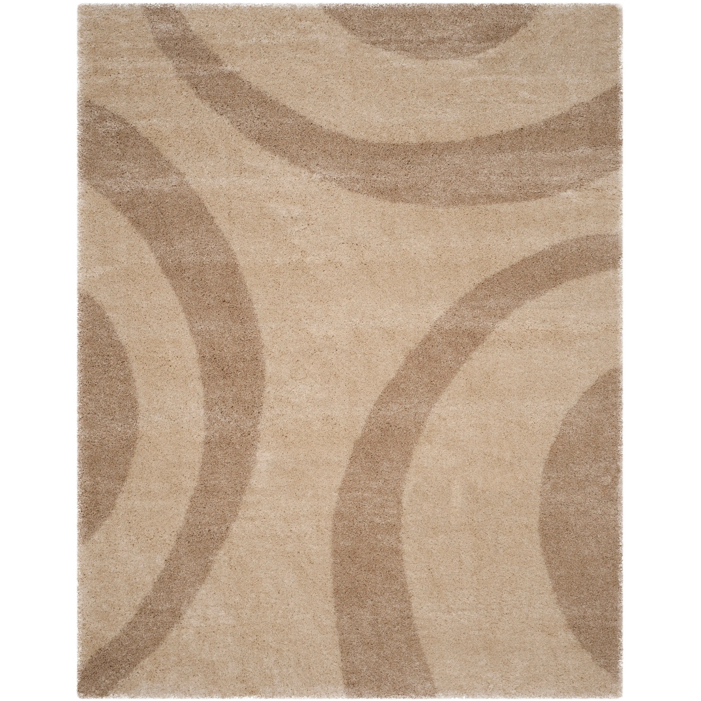 SAFAVIEH Portofino Shag Sunna Modern 2-inch Thick Rug