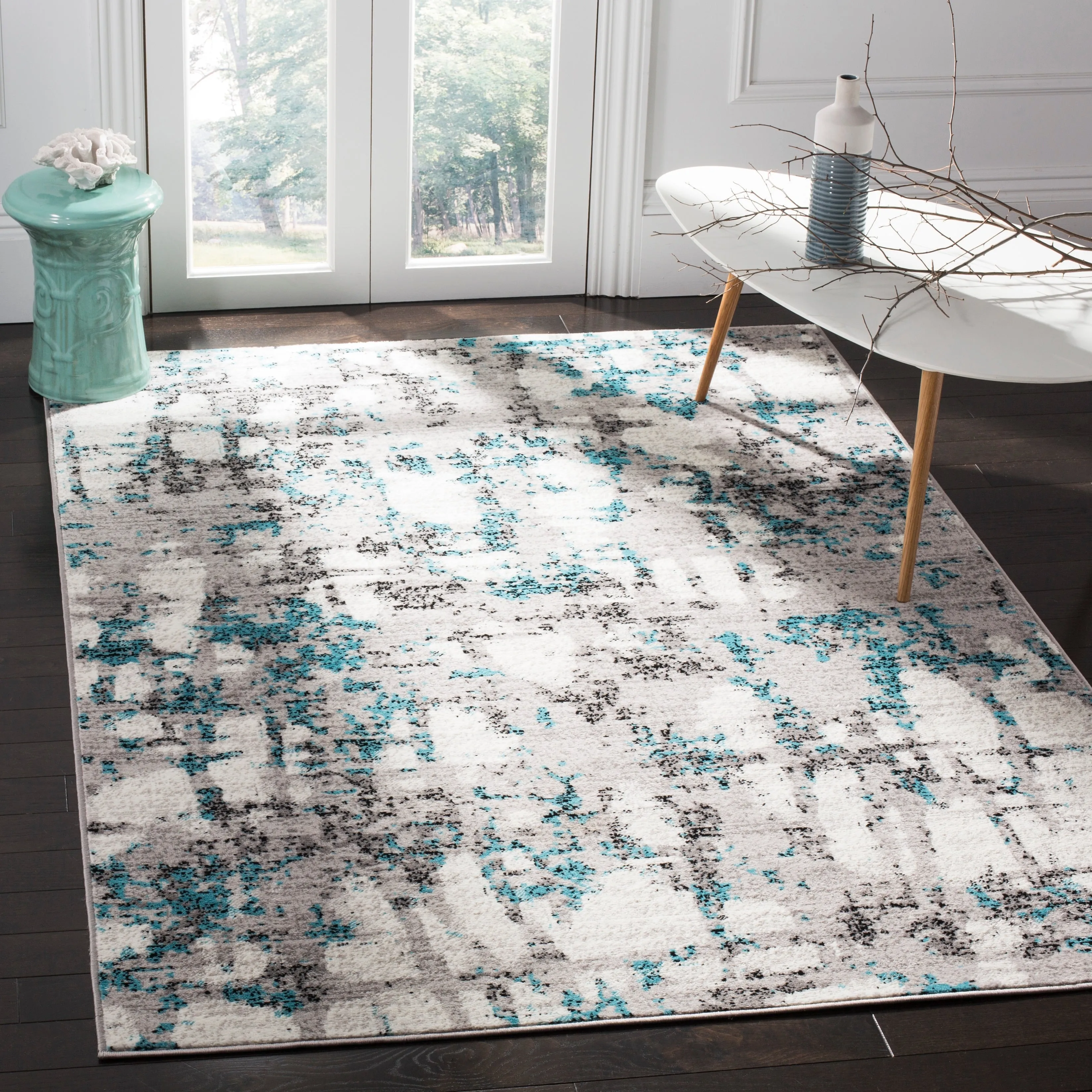 SAFAVIEH Skyler Jossie Modern Abstract Rug