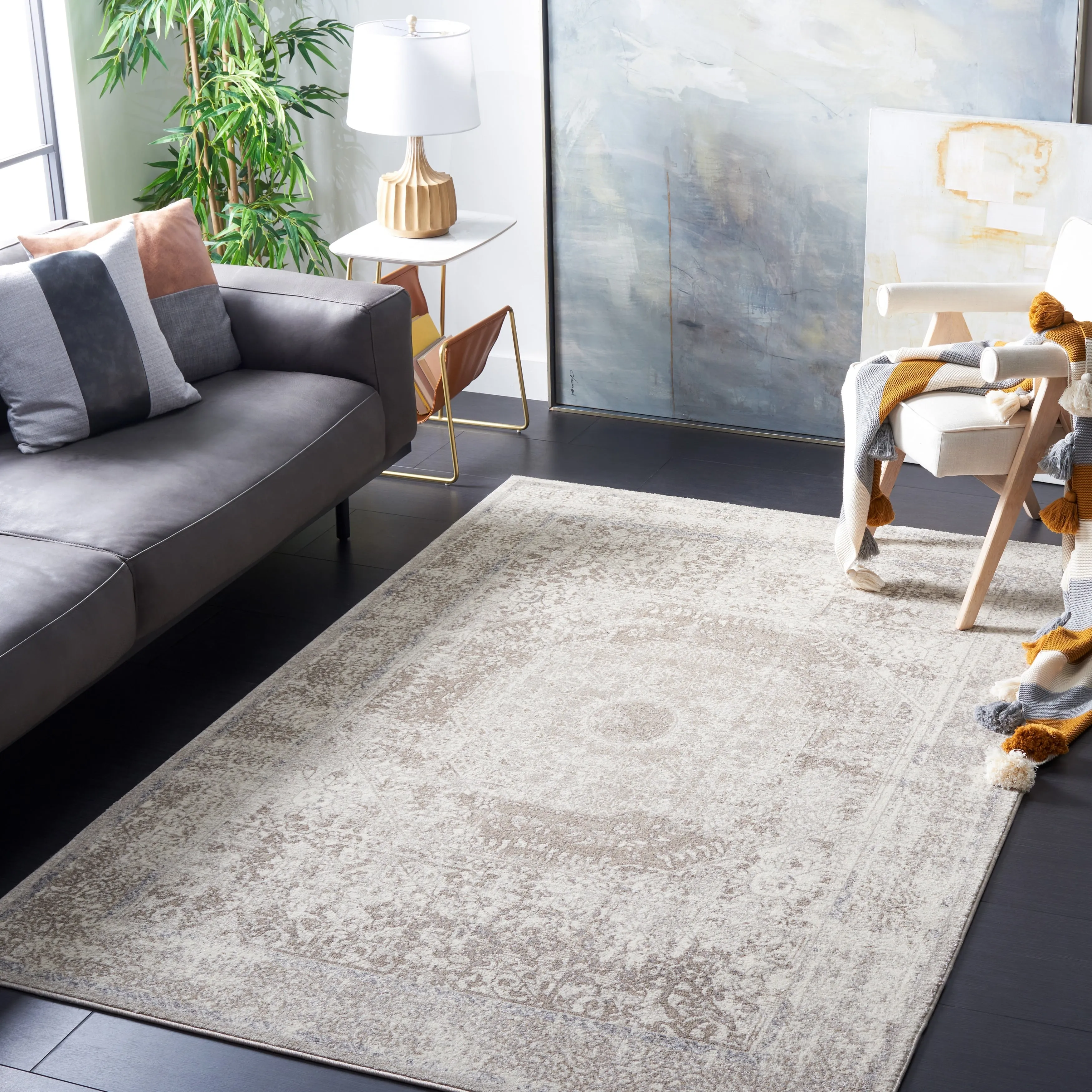 SAFAVIEH Sofia Glenna Vintage Oriental Medallion Rug