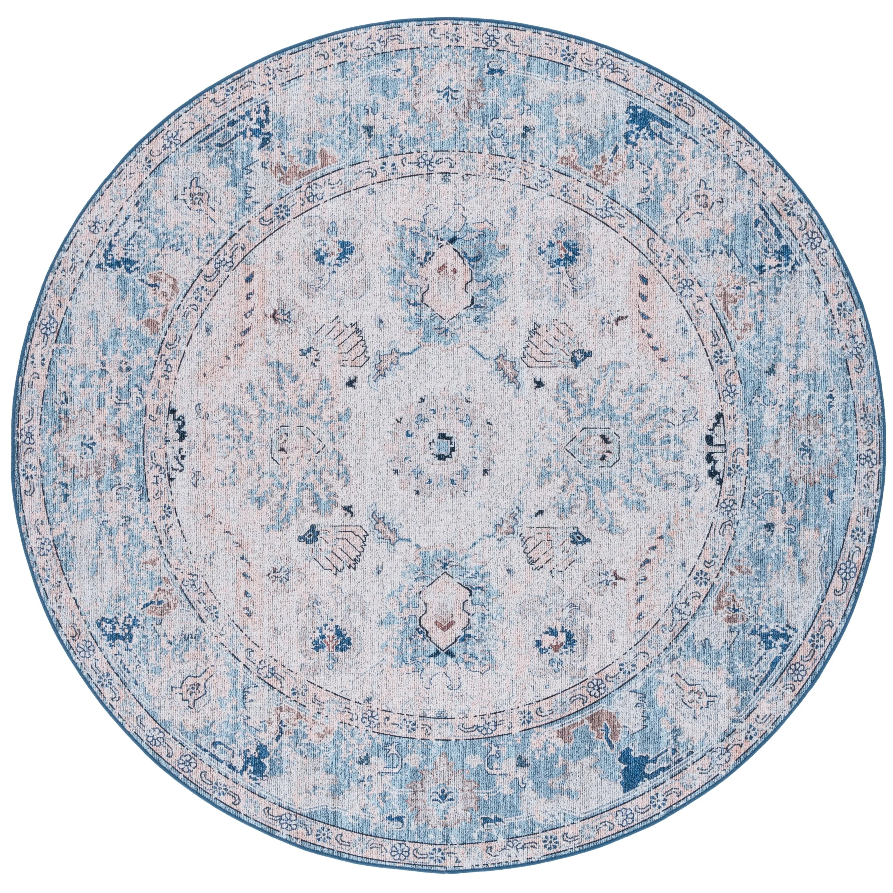 SAFAVIEH Tucson Adolfa Machine Washable Slip Resistant Shabby Chic