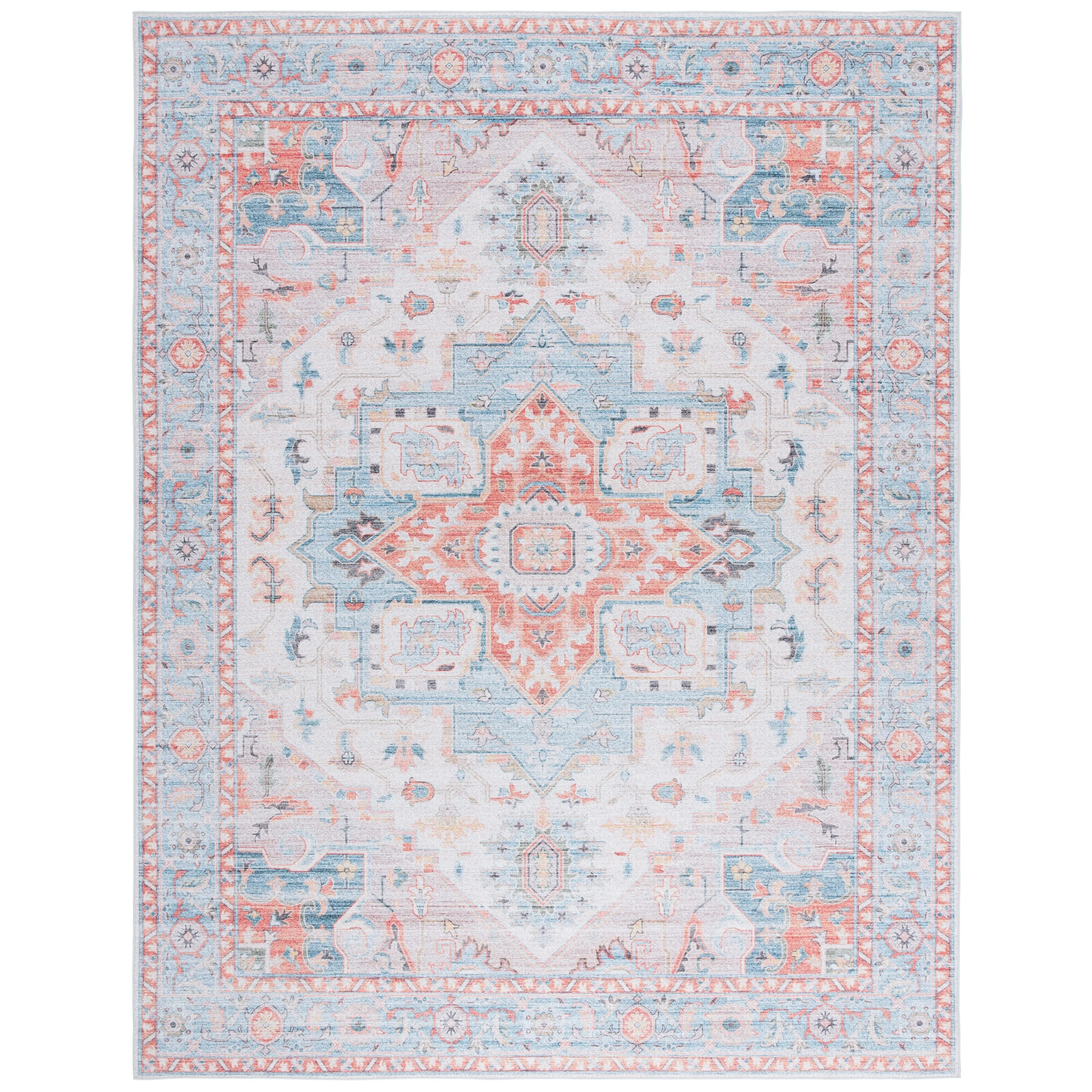 SAFAVIEH Tucson Ava Machine Washable Slip Resistant Shabby Chic