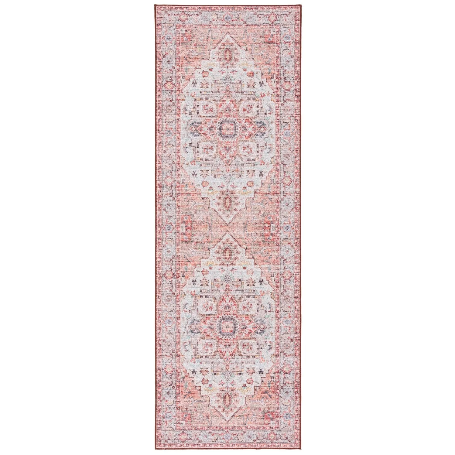 SAFAVIEH Tucson Ava Machine Washable Slip Resistant Shabby Chic