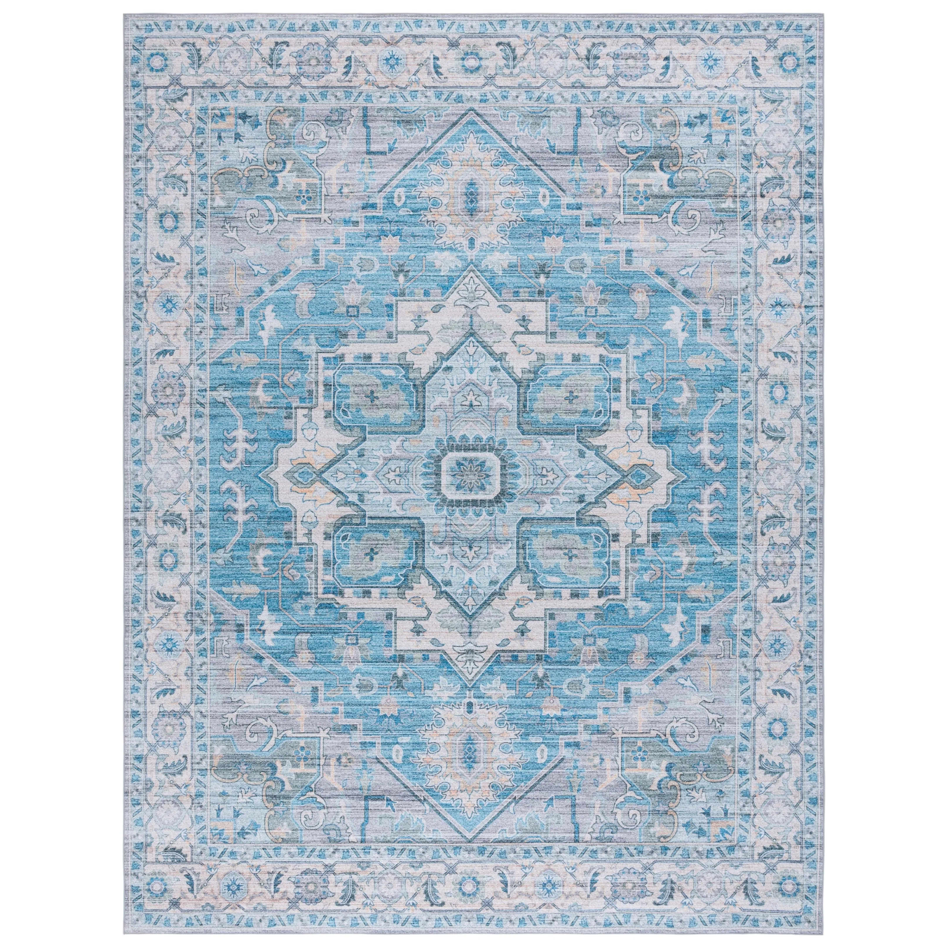 SAFAVIEH Tucson Ava Machine Washable Slip Resistant Shabby Chic