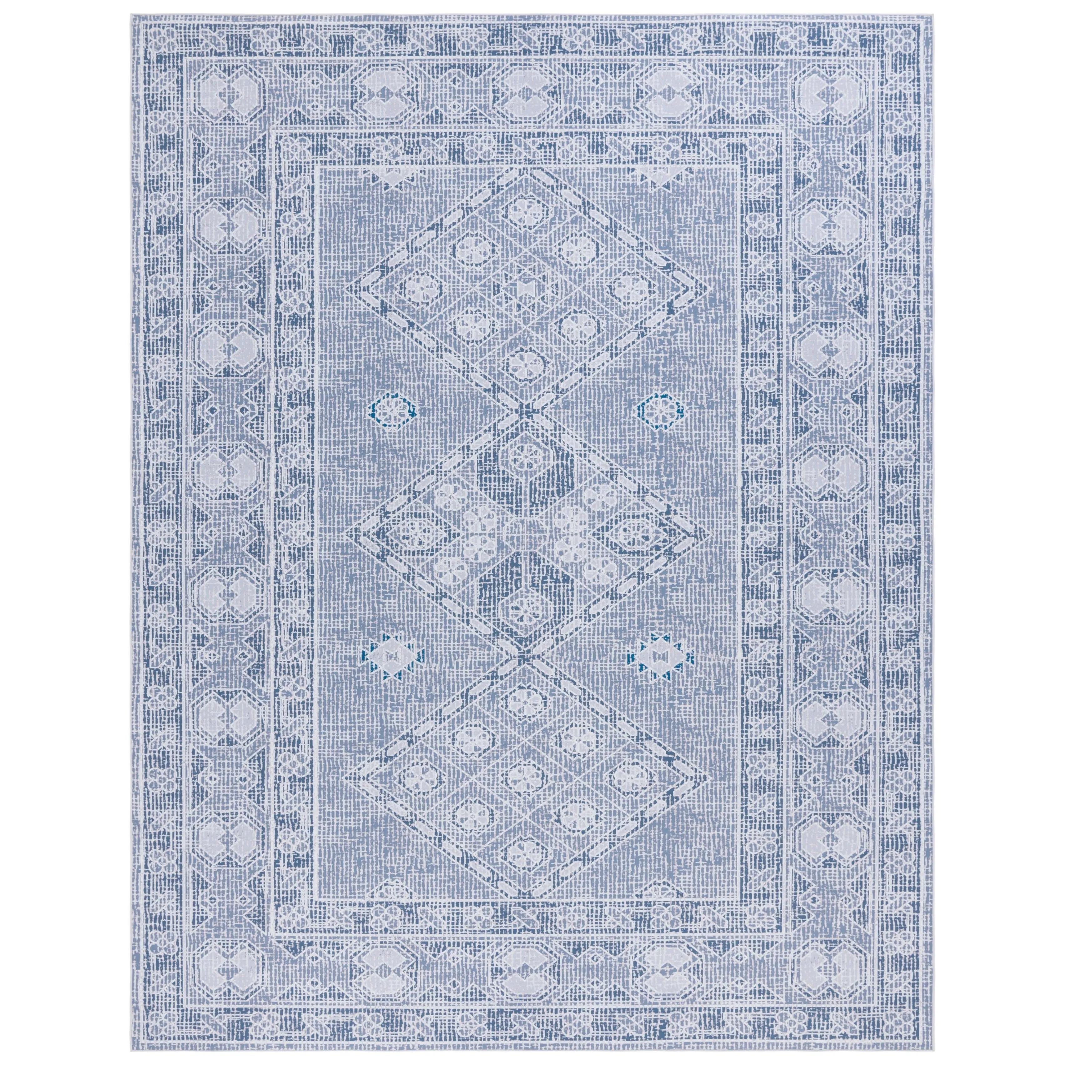 SAFAVIEH Tucson Machine Washable Slip Resistant Lotta Traditional Rug