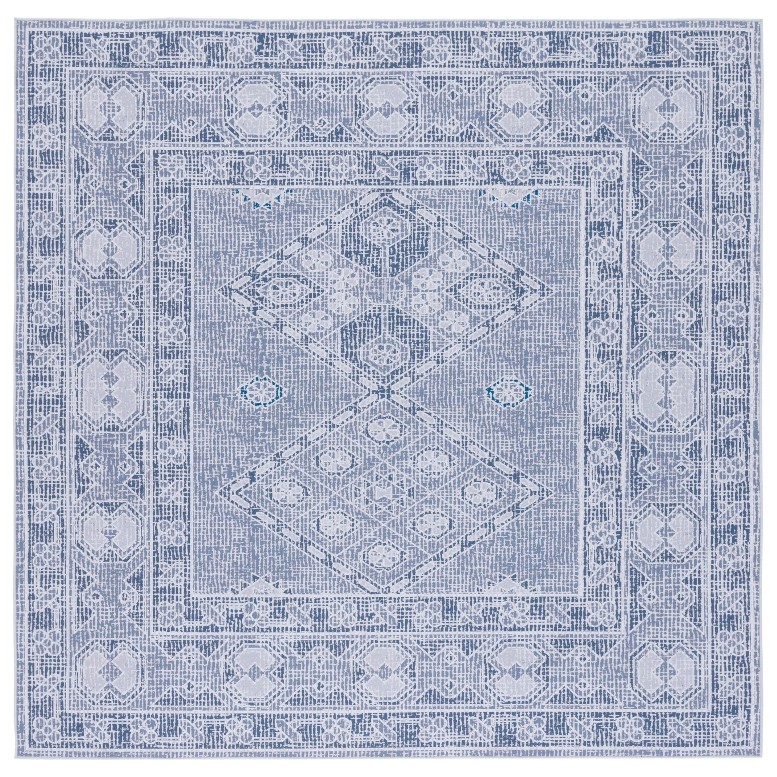 SAFAVIEH Tucson Machine Washable Slip Resistant Lotta Traditional Rug