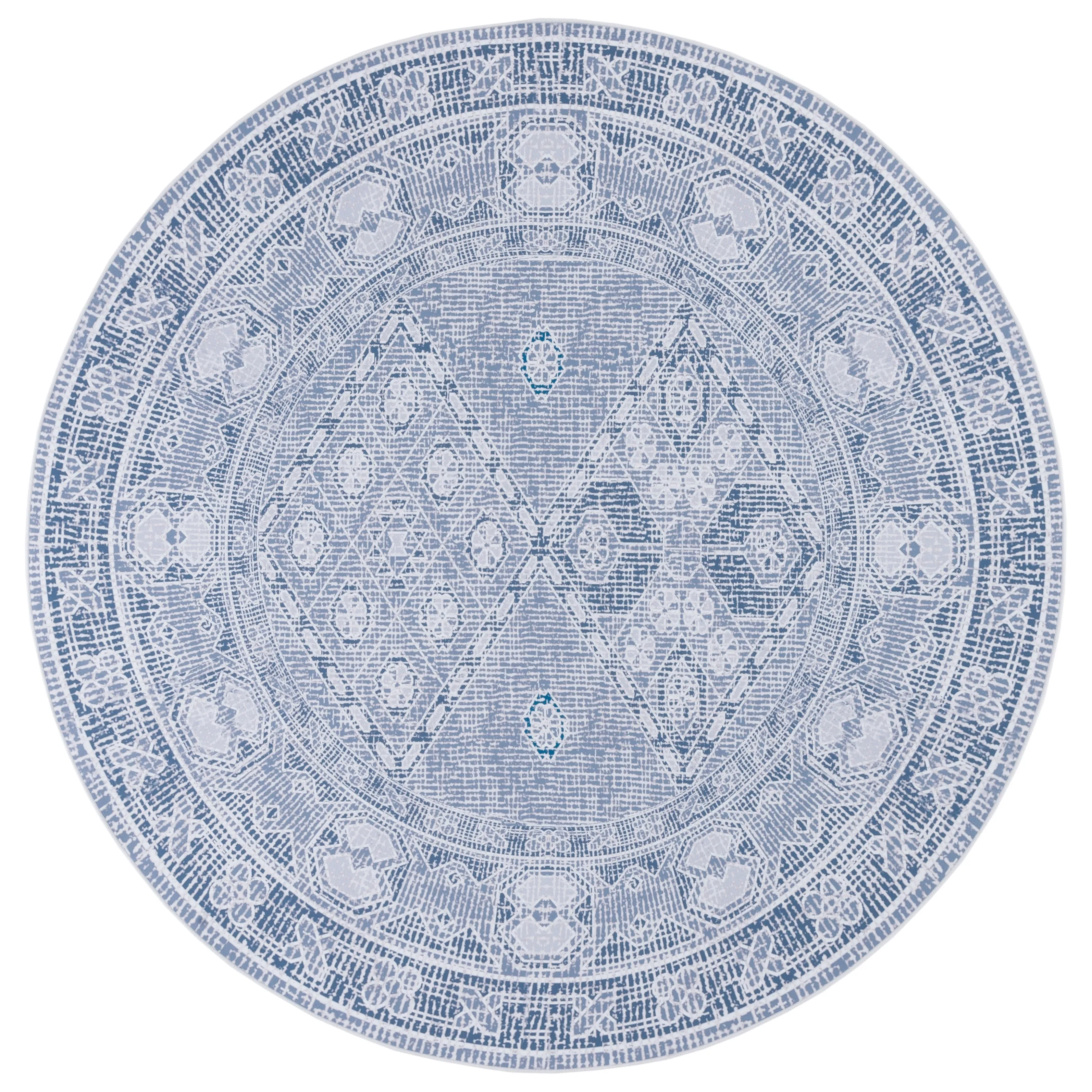 SAFAVIEH Tucson Machine Washable Slip Resistant Lotta Traditional Rug