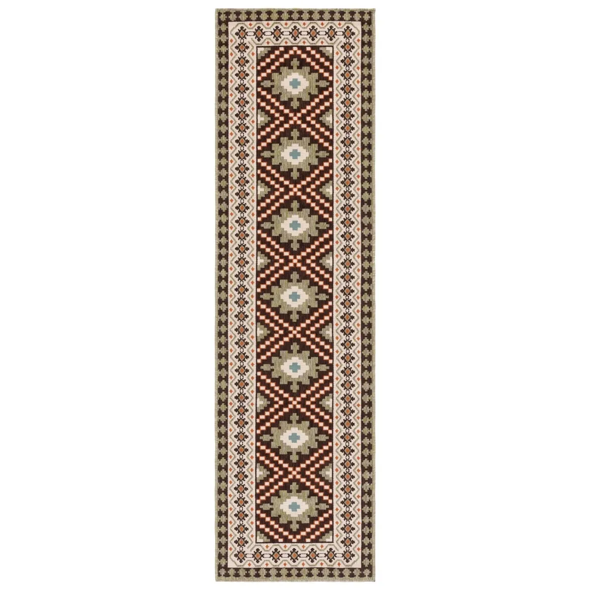 SAFAVIEH Veranda Eyvor Indoor/ Outdoor Waterproof Patio Backyard Rug