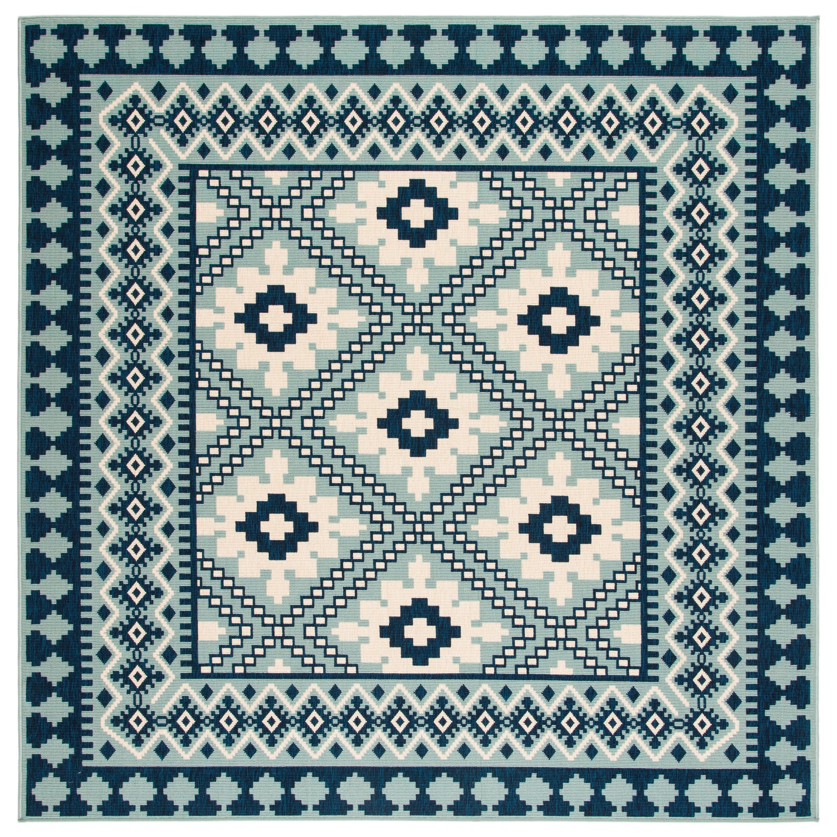 SAFAVIEH Veranda Eyvor Indoor/ Outdoor Waterproof Patio Backyard Rug