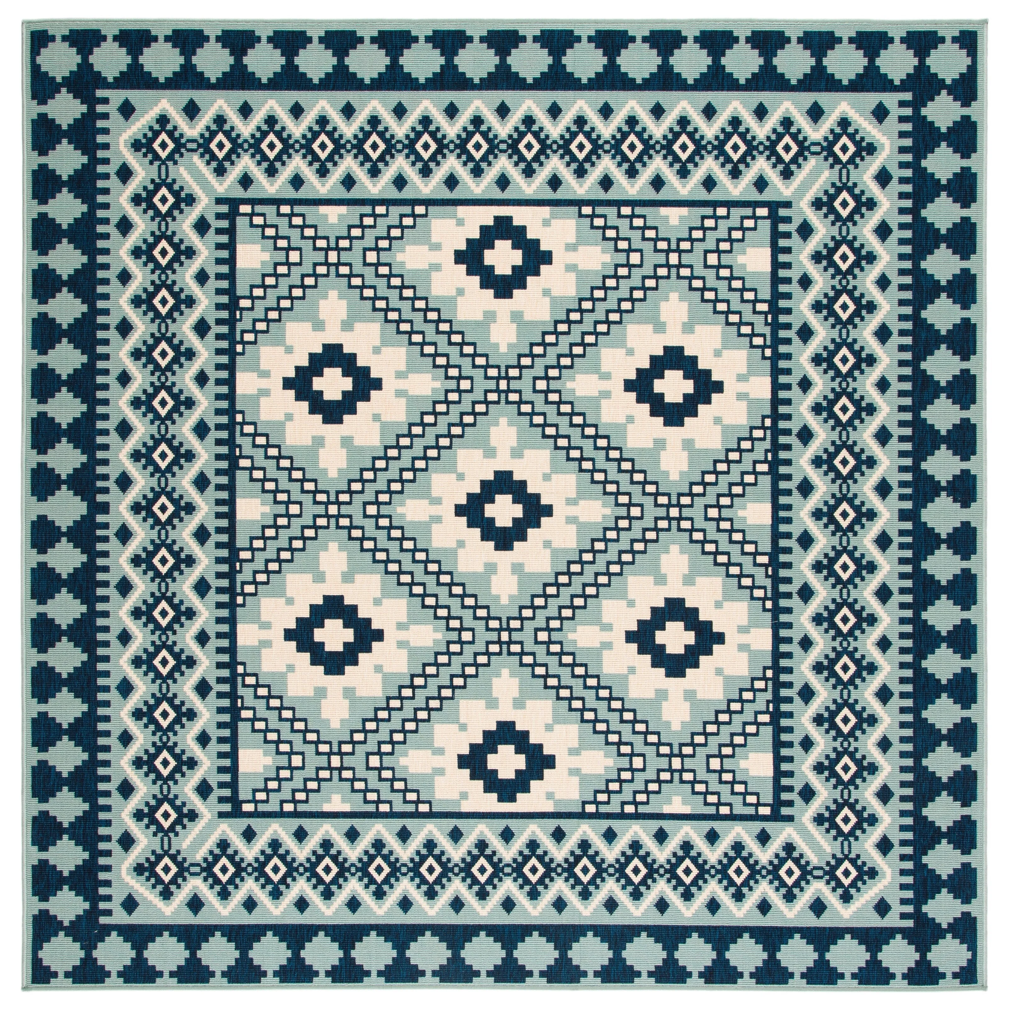 SAFAVIEH Veranda Eyvor Indoor/ Outdoor Waterproof Patio Backyard Rug