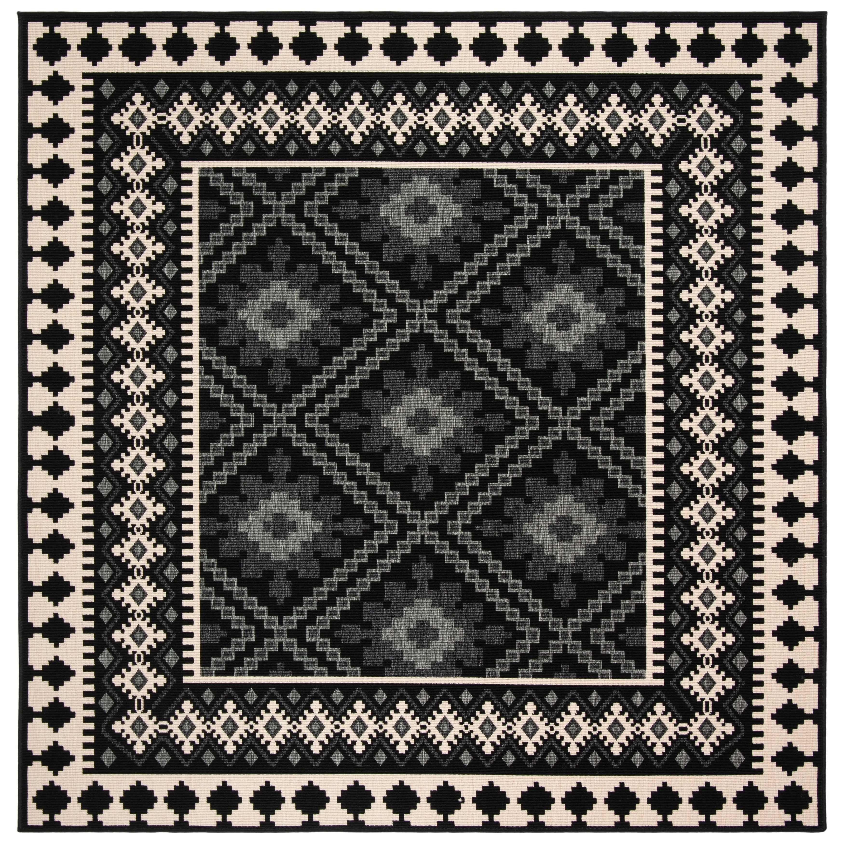 SAFAVIEH Veranda Eyvor Indoor/ Outdoor Waterproof Patio Backyard Rug