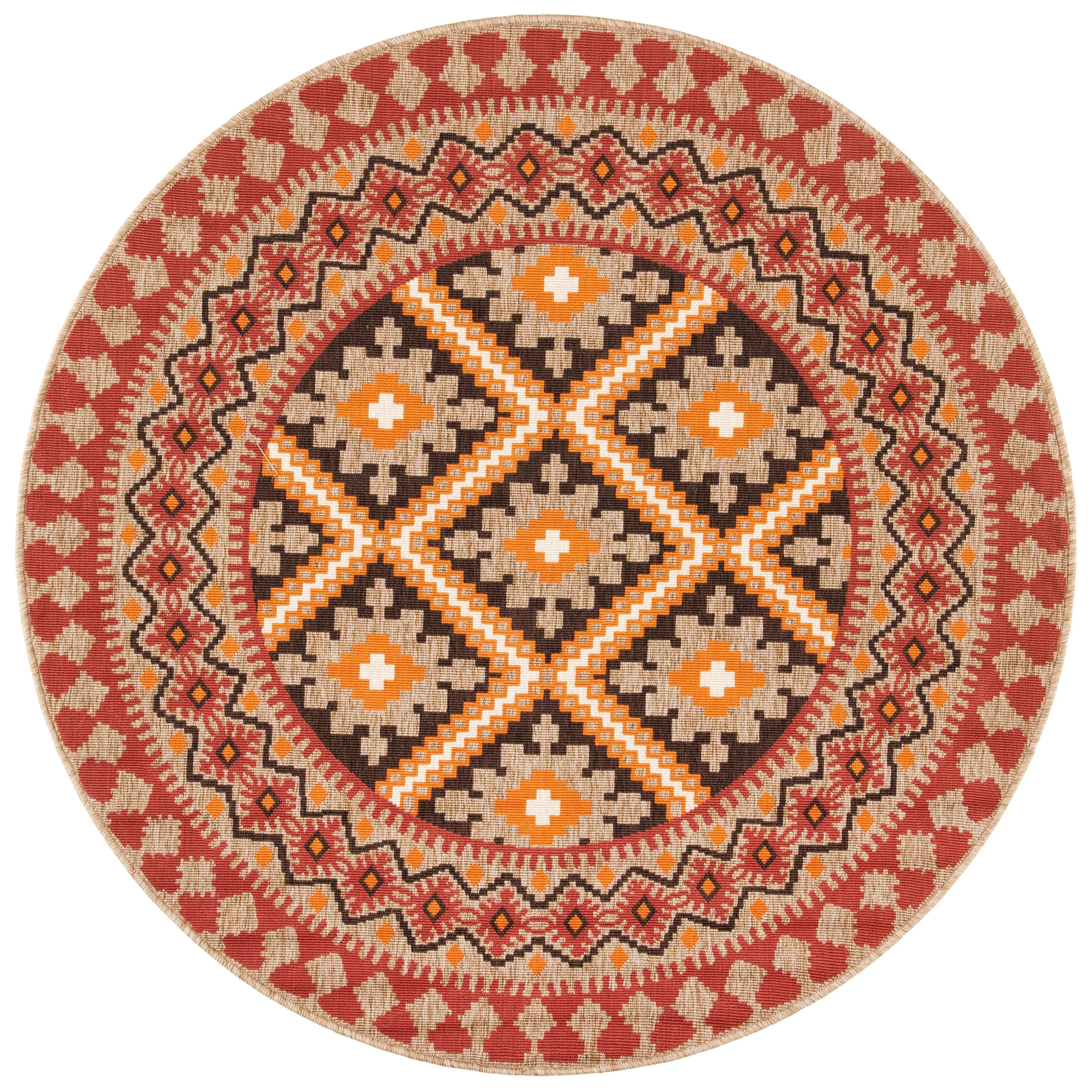 SAFAVIEH Veranda Eyvor Indoor/ Outdoor Waterproof Patio Backyard Rug