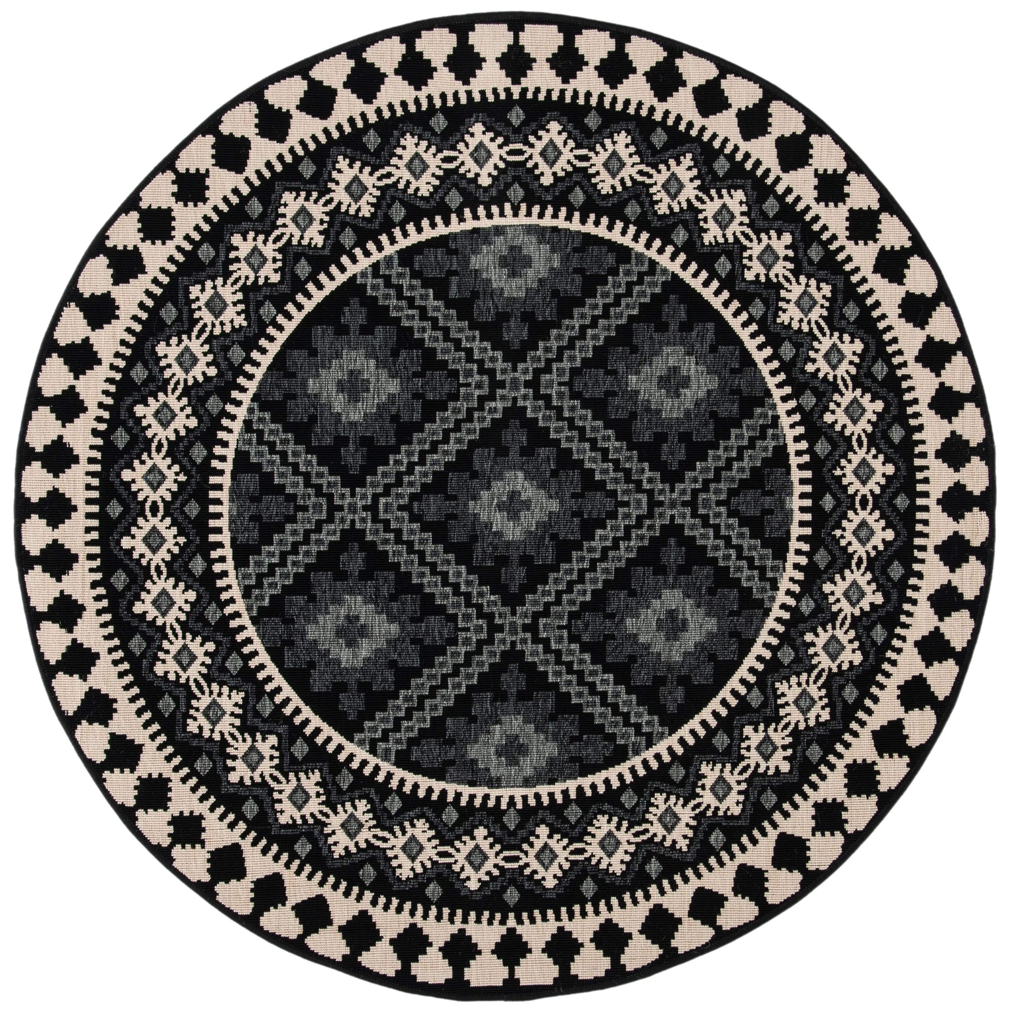 SAFAVIEH Veranda Eyvor Indoor/ Outdoor Waterproof Patio Backyard Rug