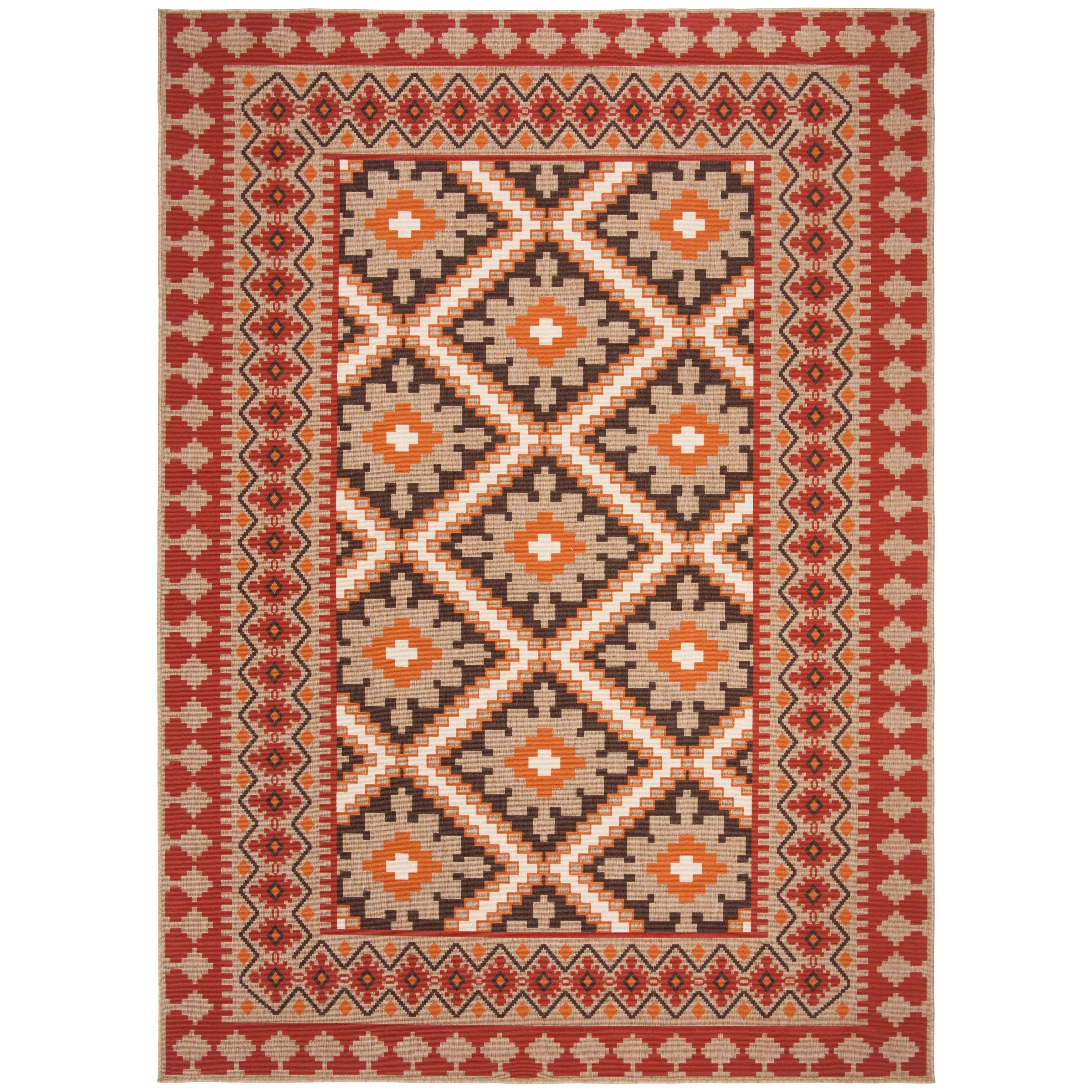 SAFAVIEH Veranda Eyvor Indoor/ Outdoor Waterproof Patio Backyard Rug