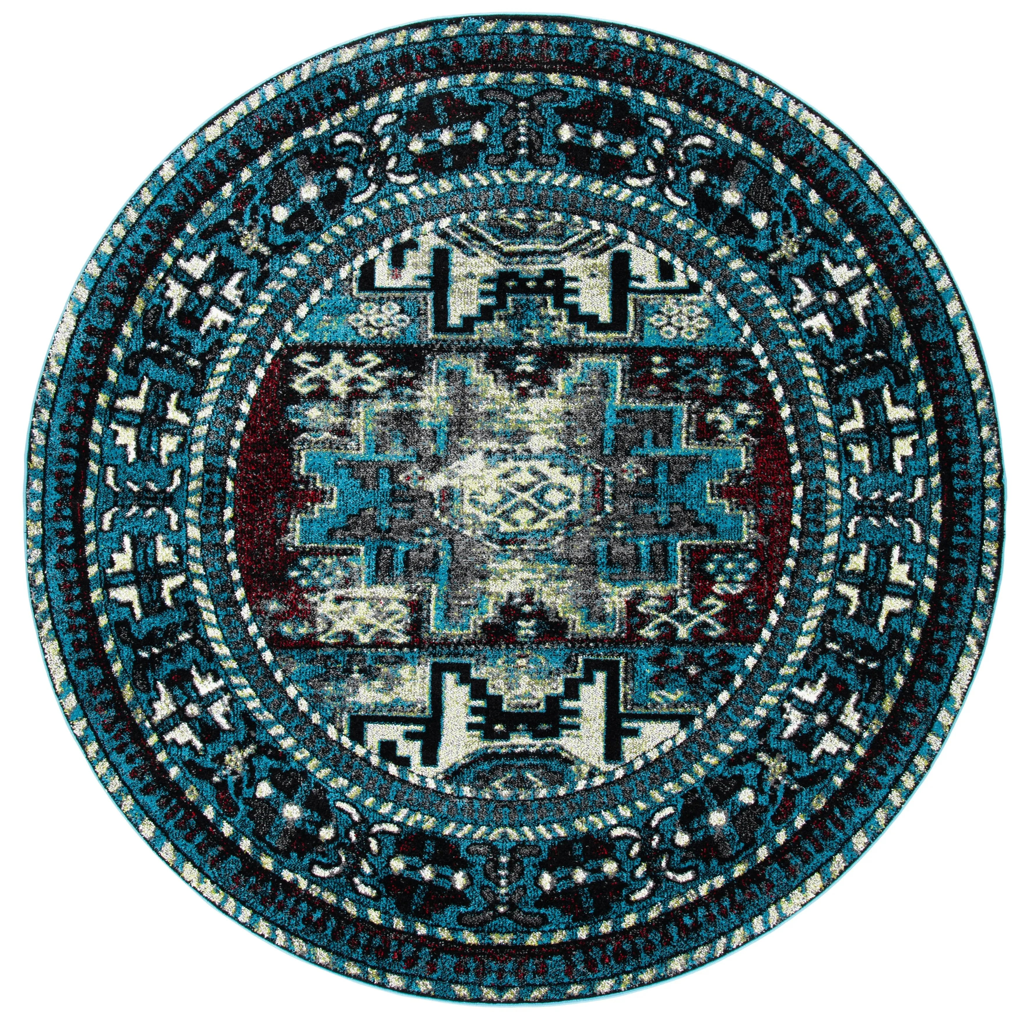 SAFAVIEH. Vintage Hamadan Lilla Oriental Distressed Rug