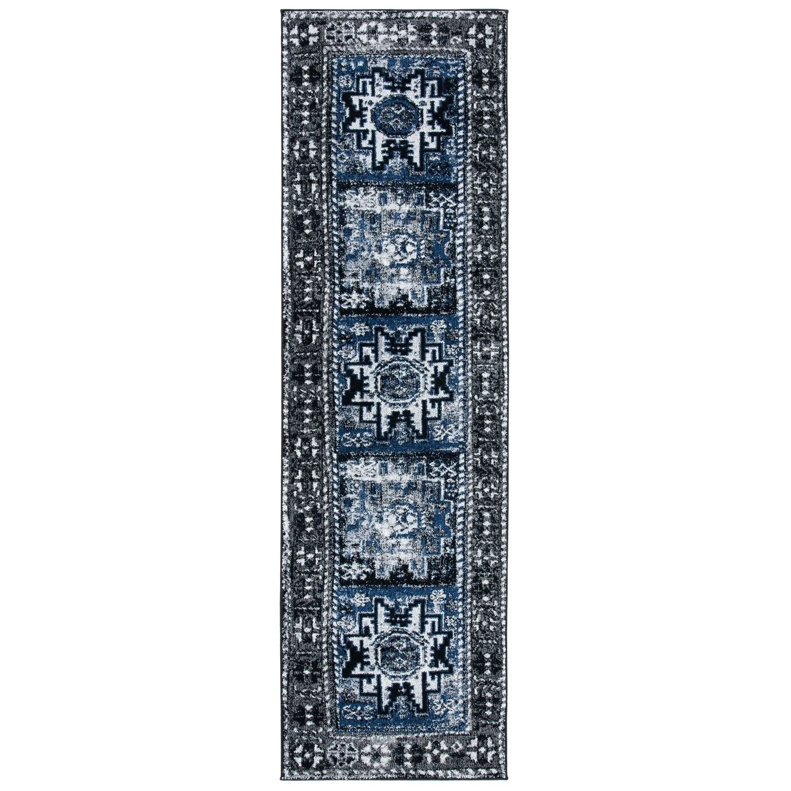 SAFAVIEH. Vintage Hamadan Lilla Oriental Distressed Rug