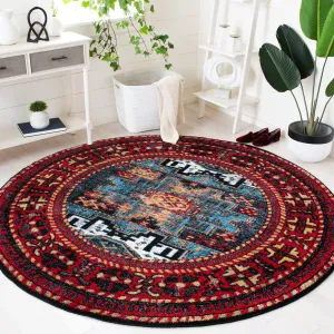 SAFAVIEH. Vintage Hamadan Lilla Oriental Distressed Rug