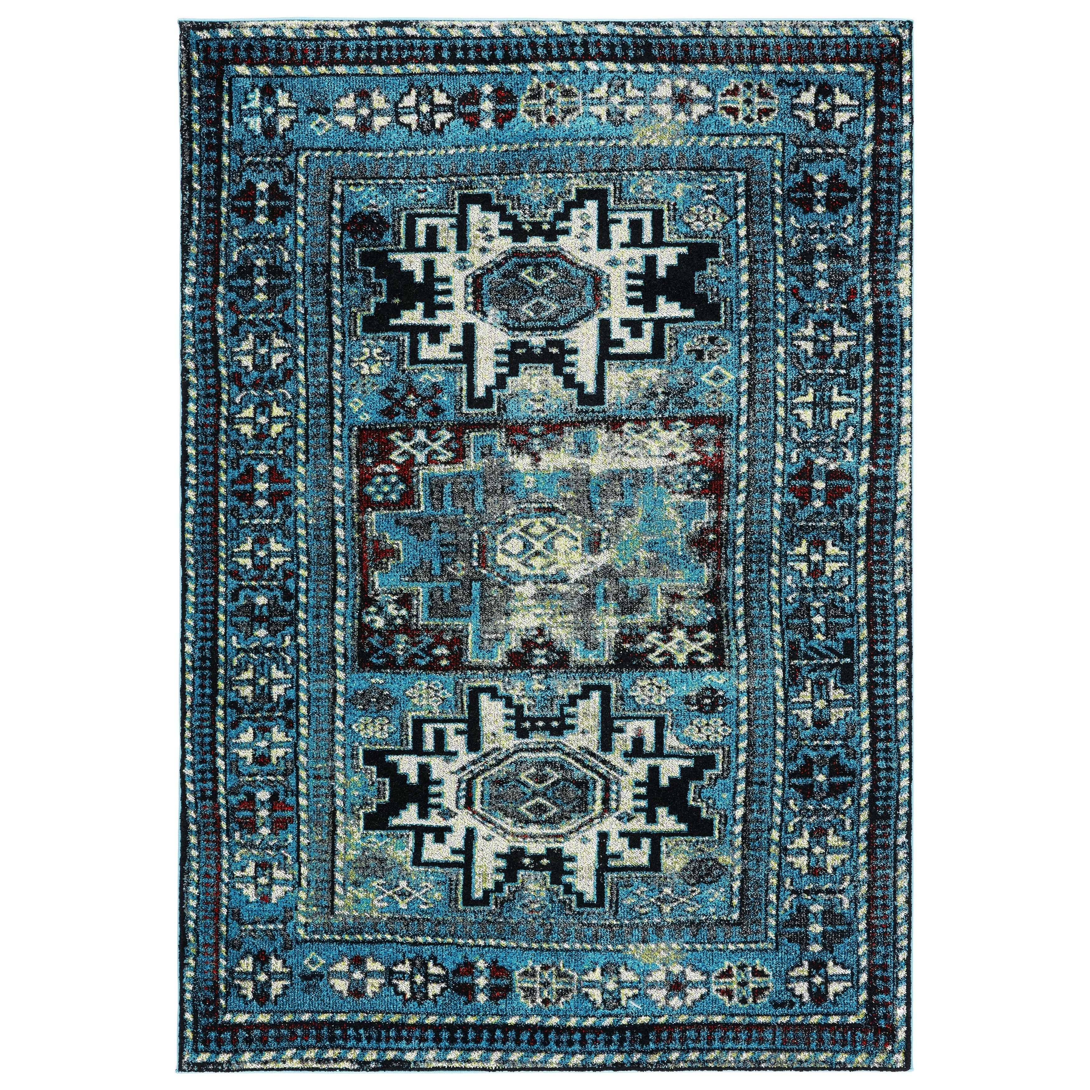 SAFAVIEH. Vintage Hamadan Lilla Oriental Distressed Rug