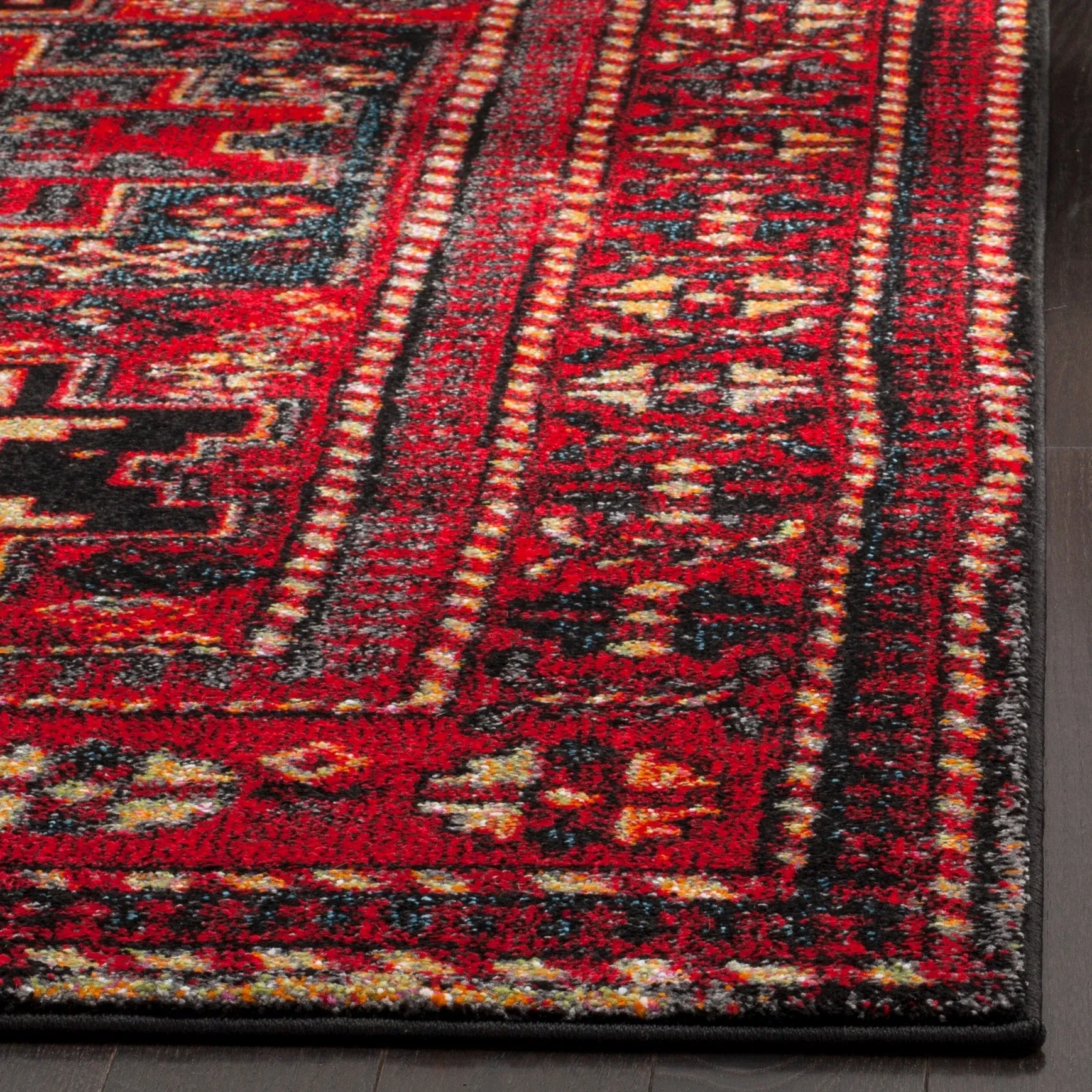 SAFAVIEH. Vintage Hamadan Lilla Oriental Distressed Rug