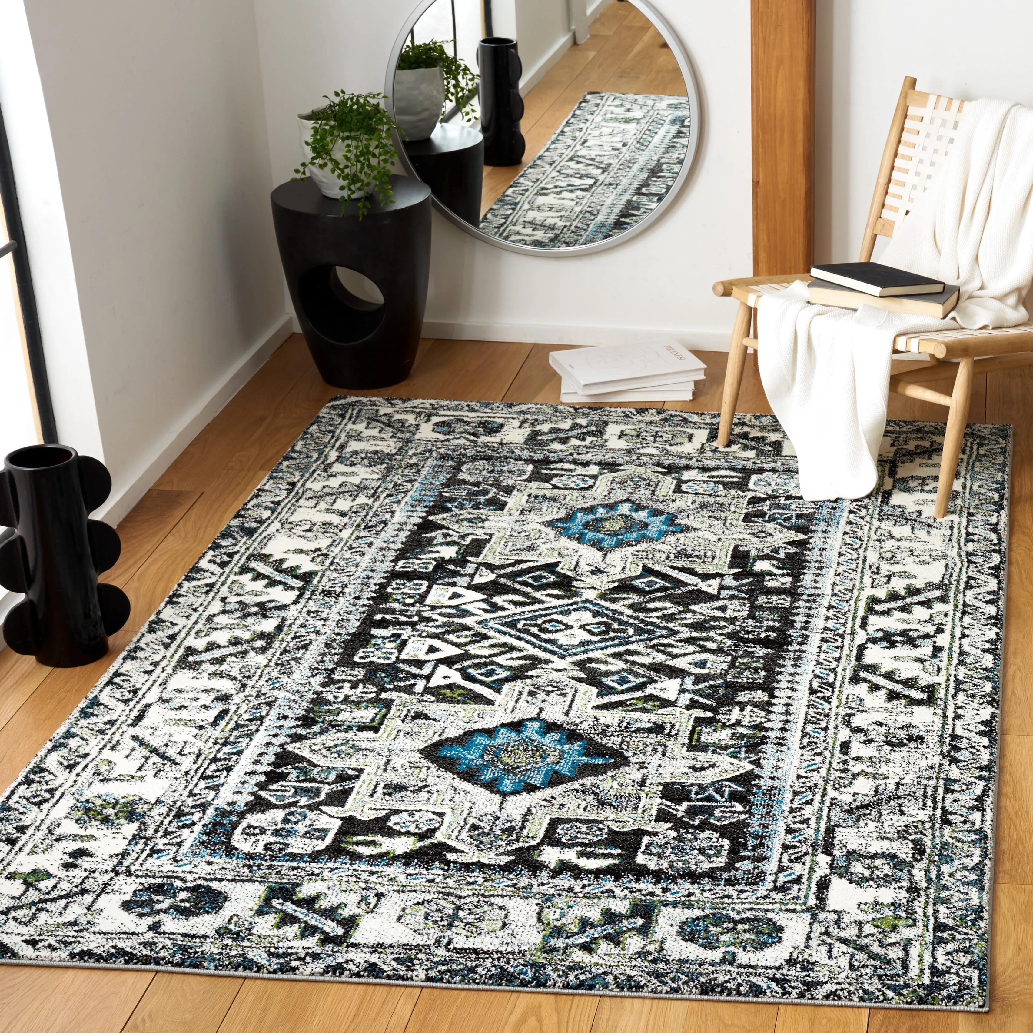 SAFAVIEH Vintage Hamadan Vina Oriental Rug