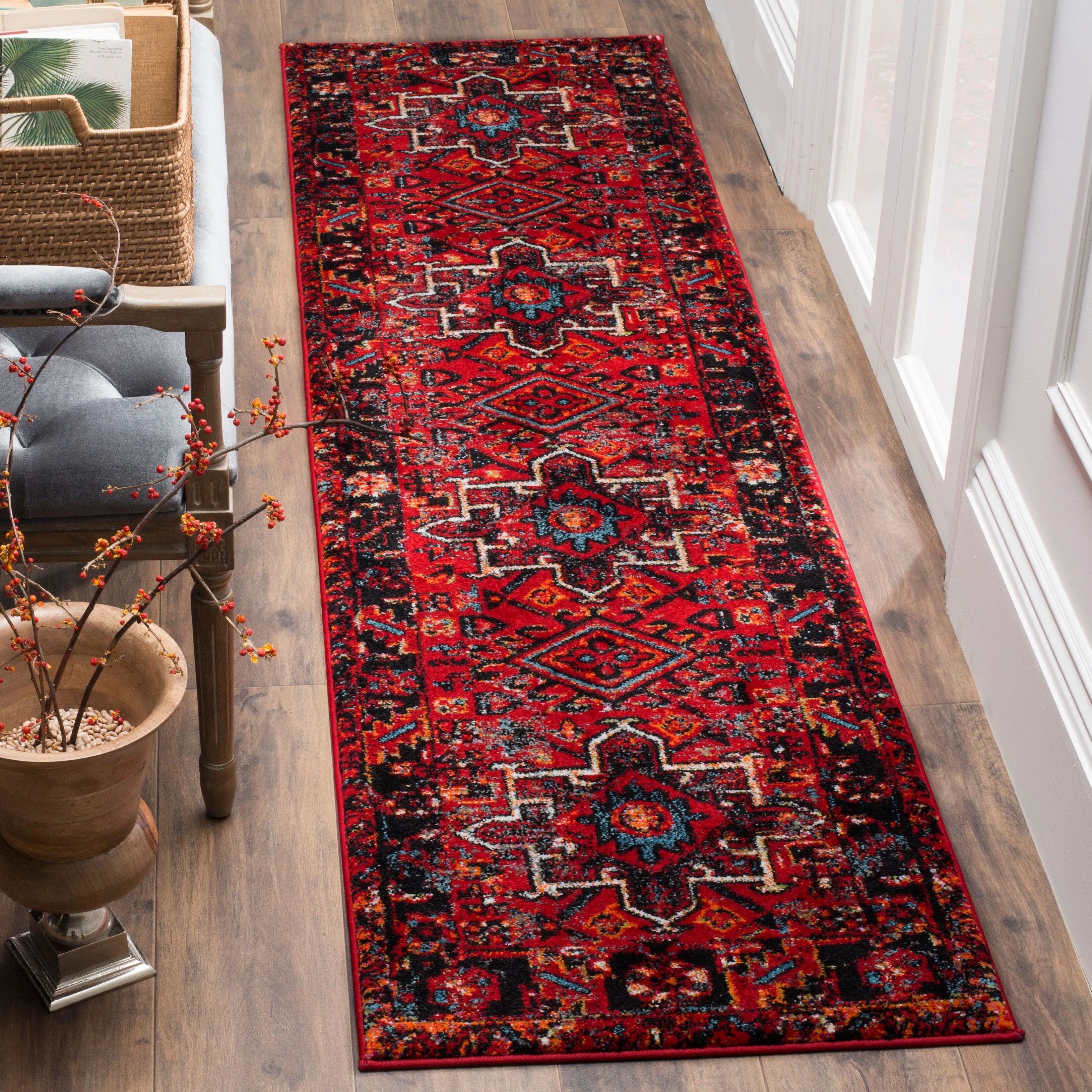 SAFAVIEH Vintage Hamadan Vina Oriental Rug