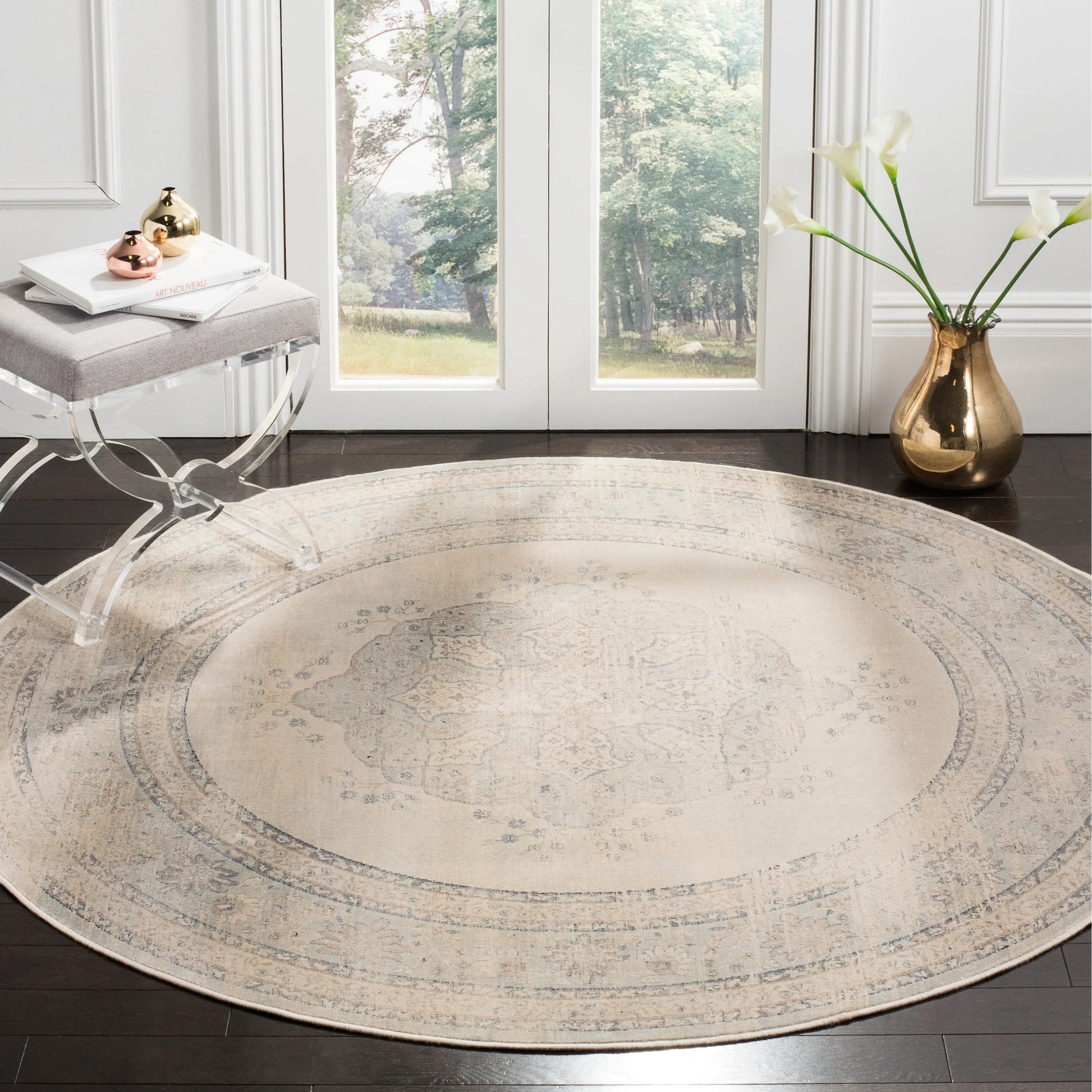 SAFAVIEH Vintage Priscilla Oriental Distressed Viscose Rug