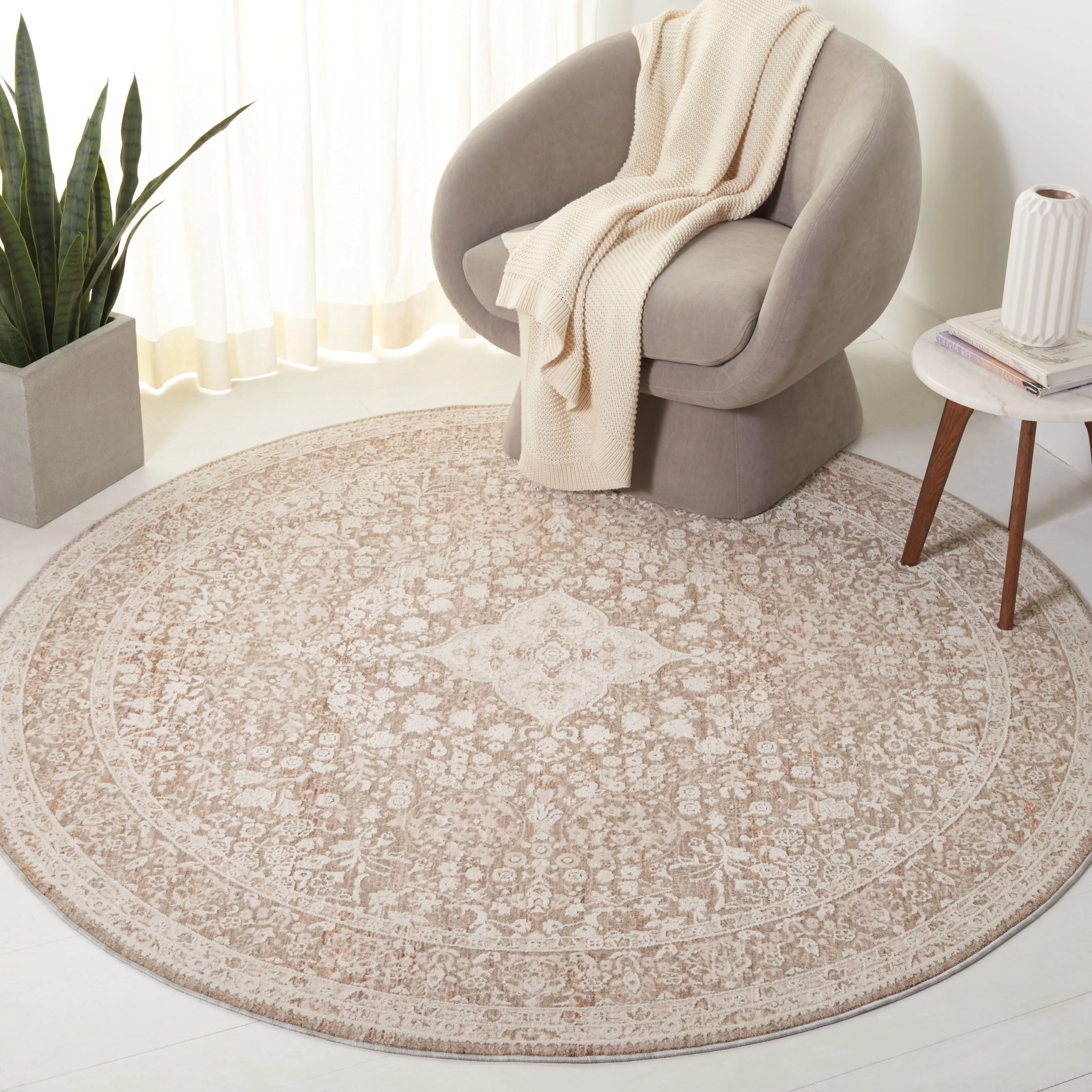 SAFAVIEH Willow Slip Resistant Anne Vintage Oriental Rug