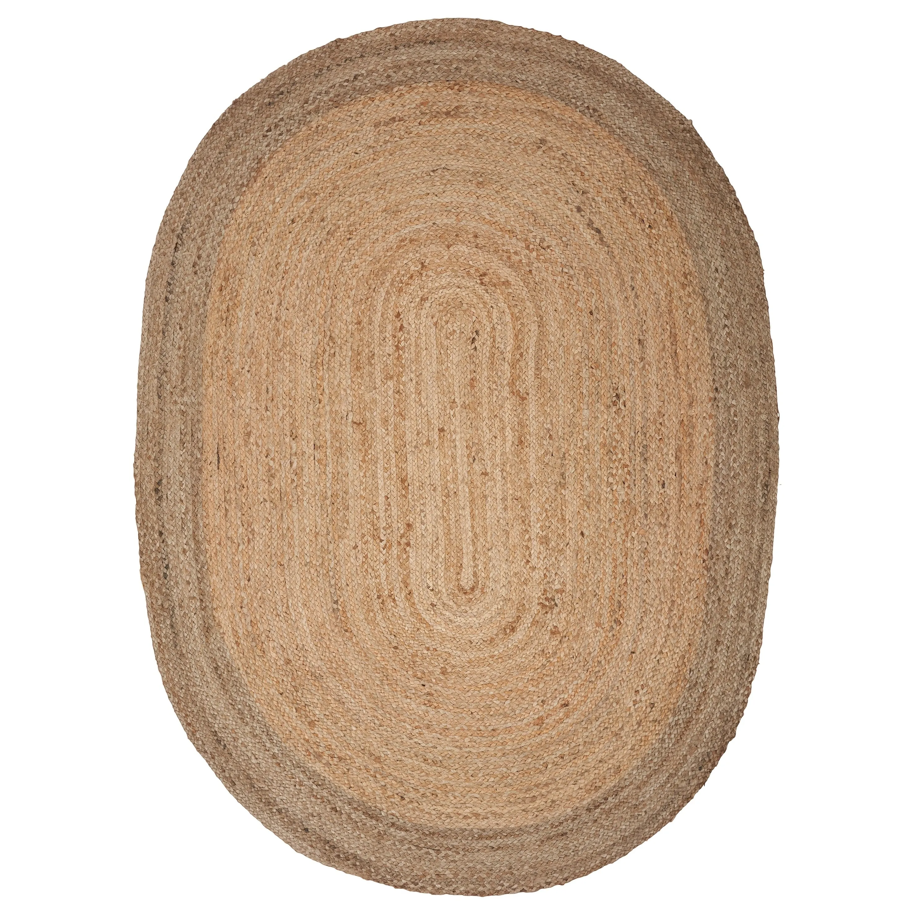 Sevita Braided Organic Jute Farmhouse Area Rug