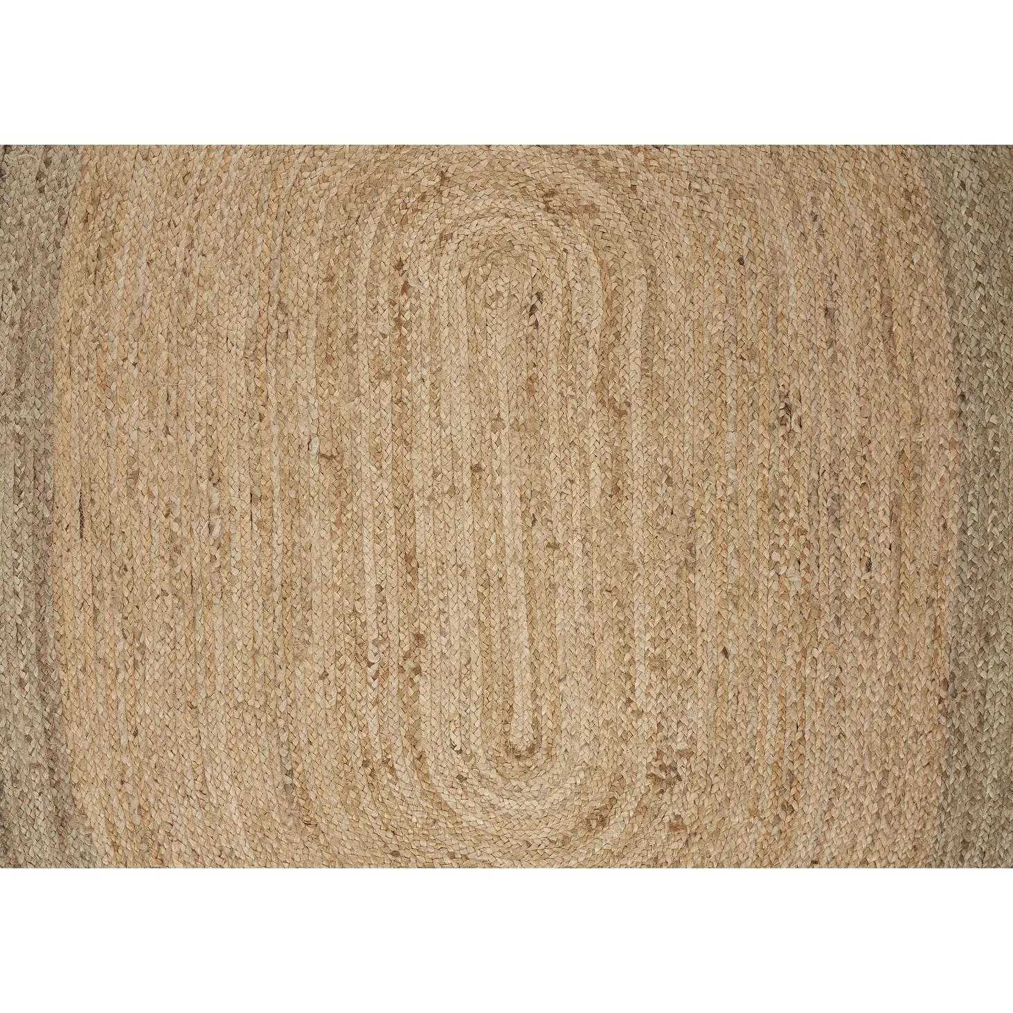 Sevita Braided Organic Jute Farmhouse Area Rug