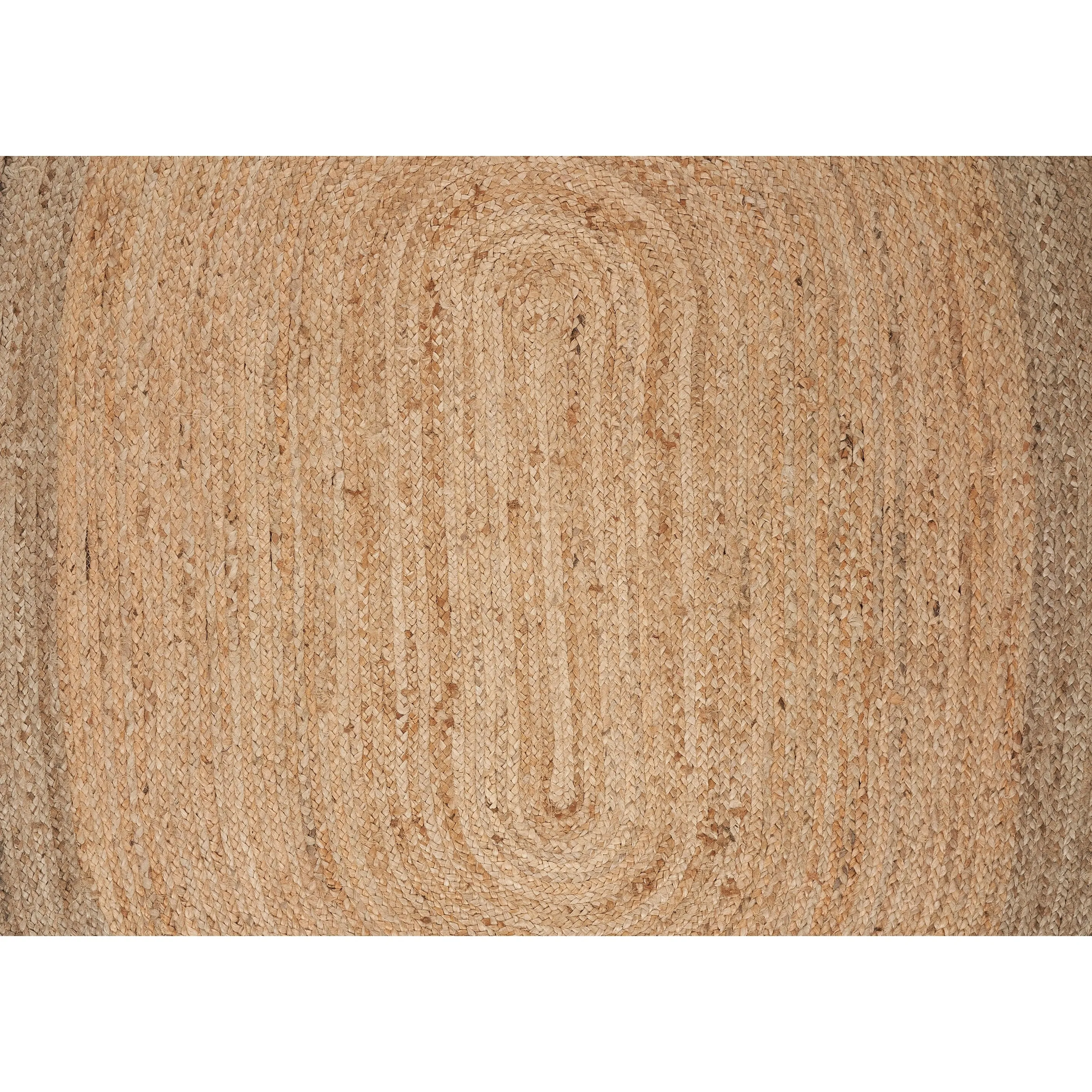 Sevita Braided Organic Jute Farmhouse Area Rug