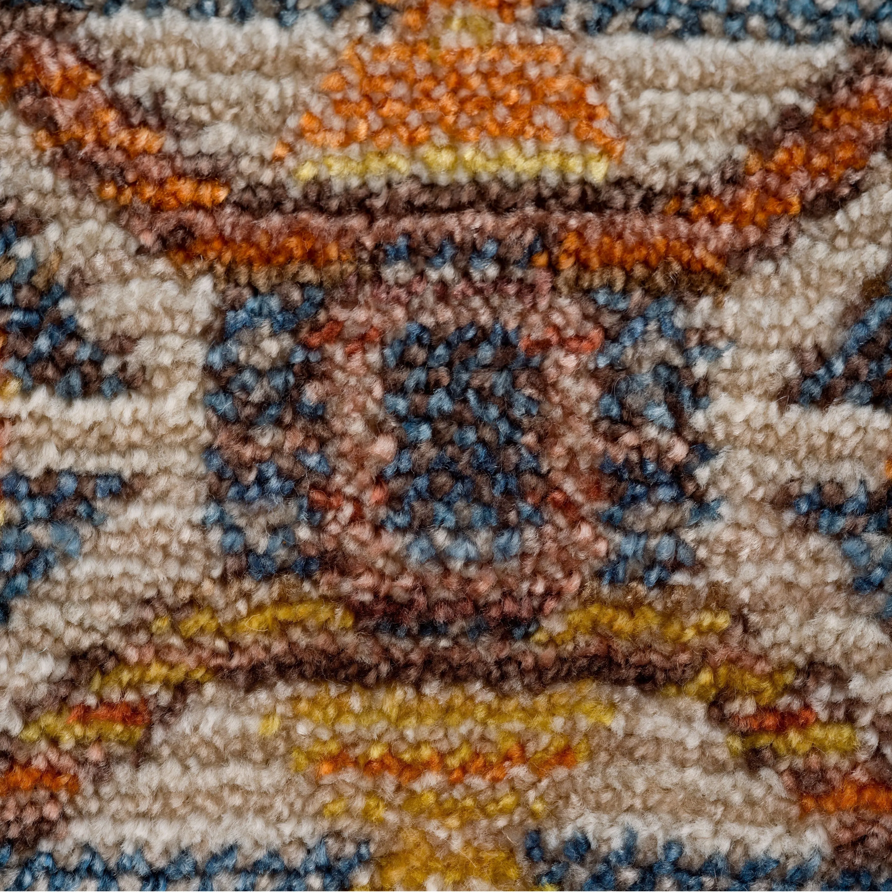 Sevita Bright Boho Distressed Medallion Area Rug