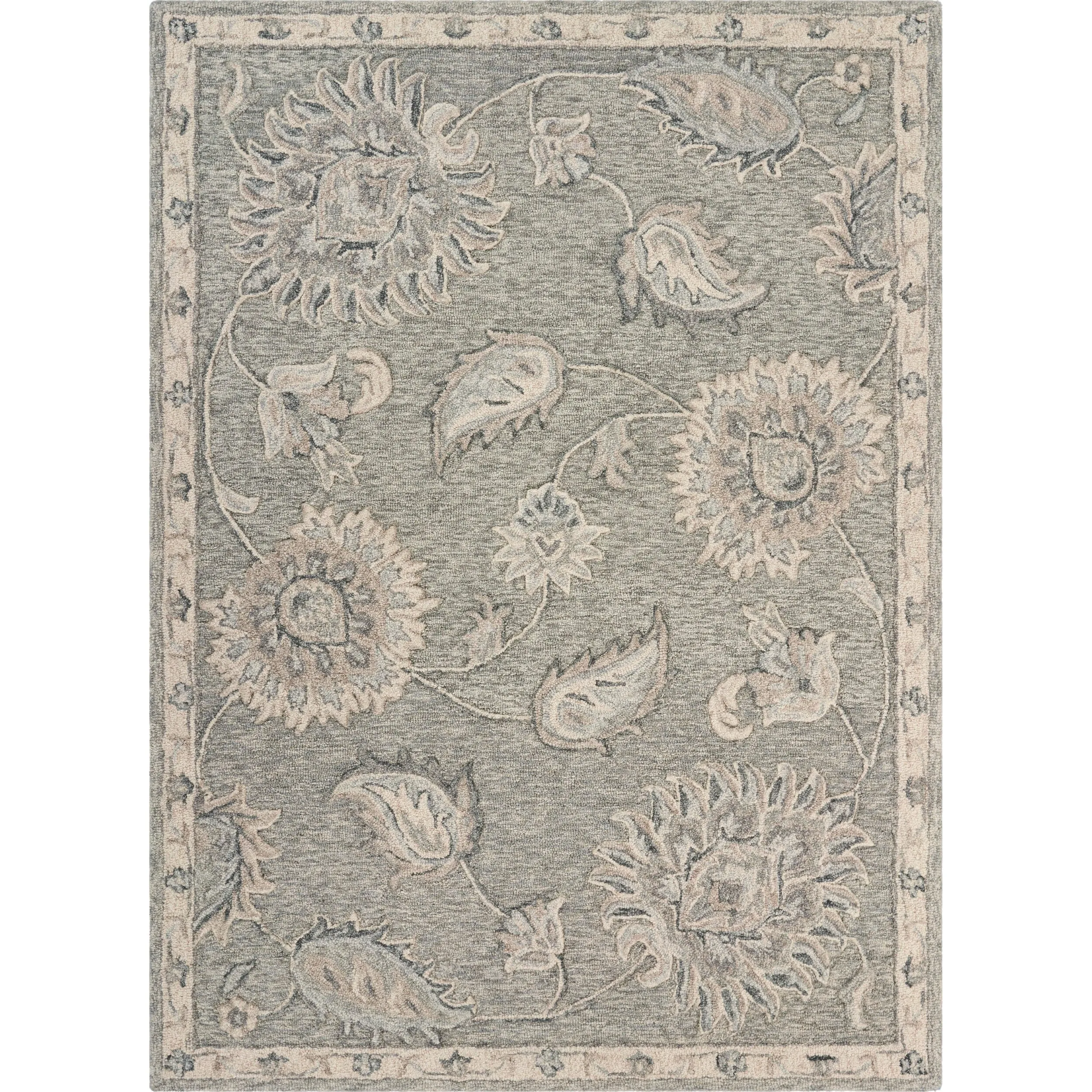 Sevita Traditional Botanical Area Rug