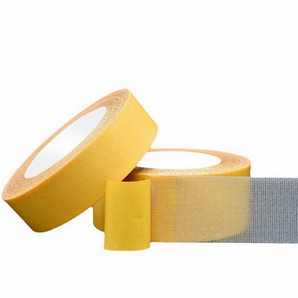 Shatex 1.2 in. x 33 ft. Double-Sided Carpet Tape (4-Pack) - Beige