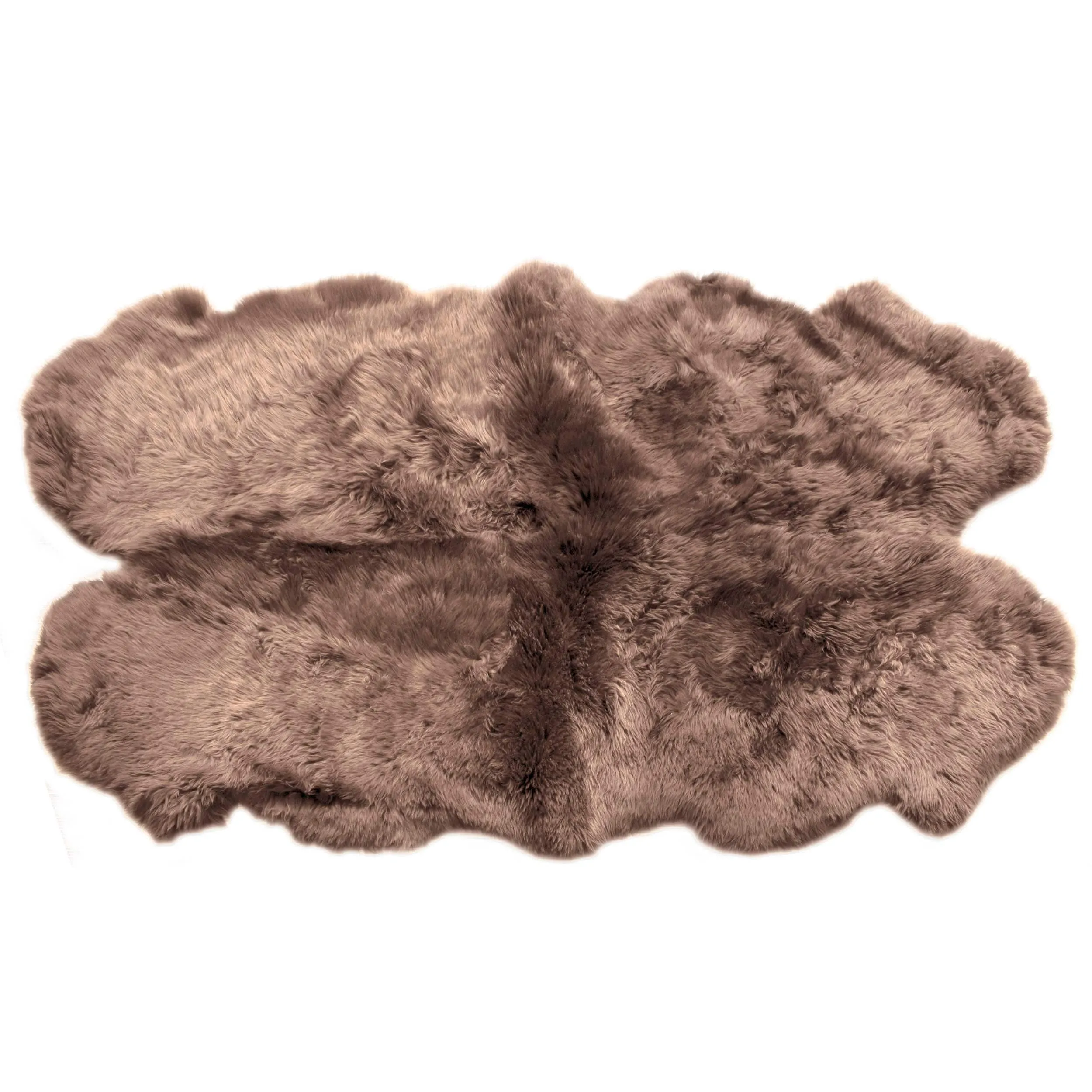 Silver Orchid Nansen Genuine Soft Australian Sheepskin Rug