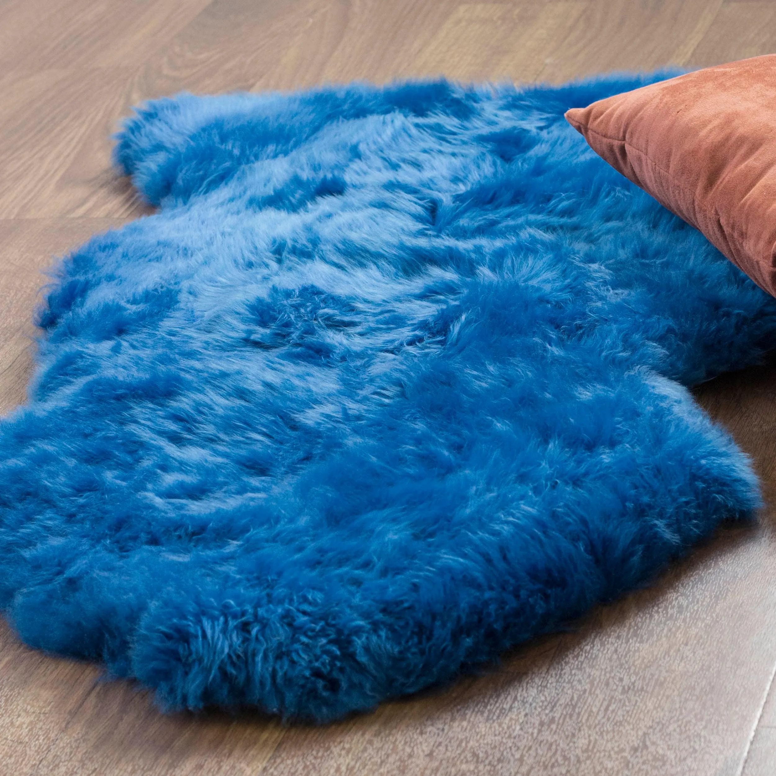 Silver Orchid Nansen Genuine Soft Australian Sheepskin Rug