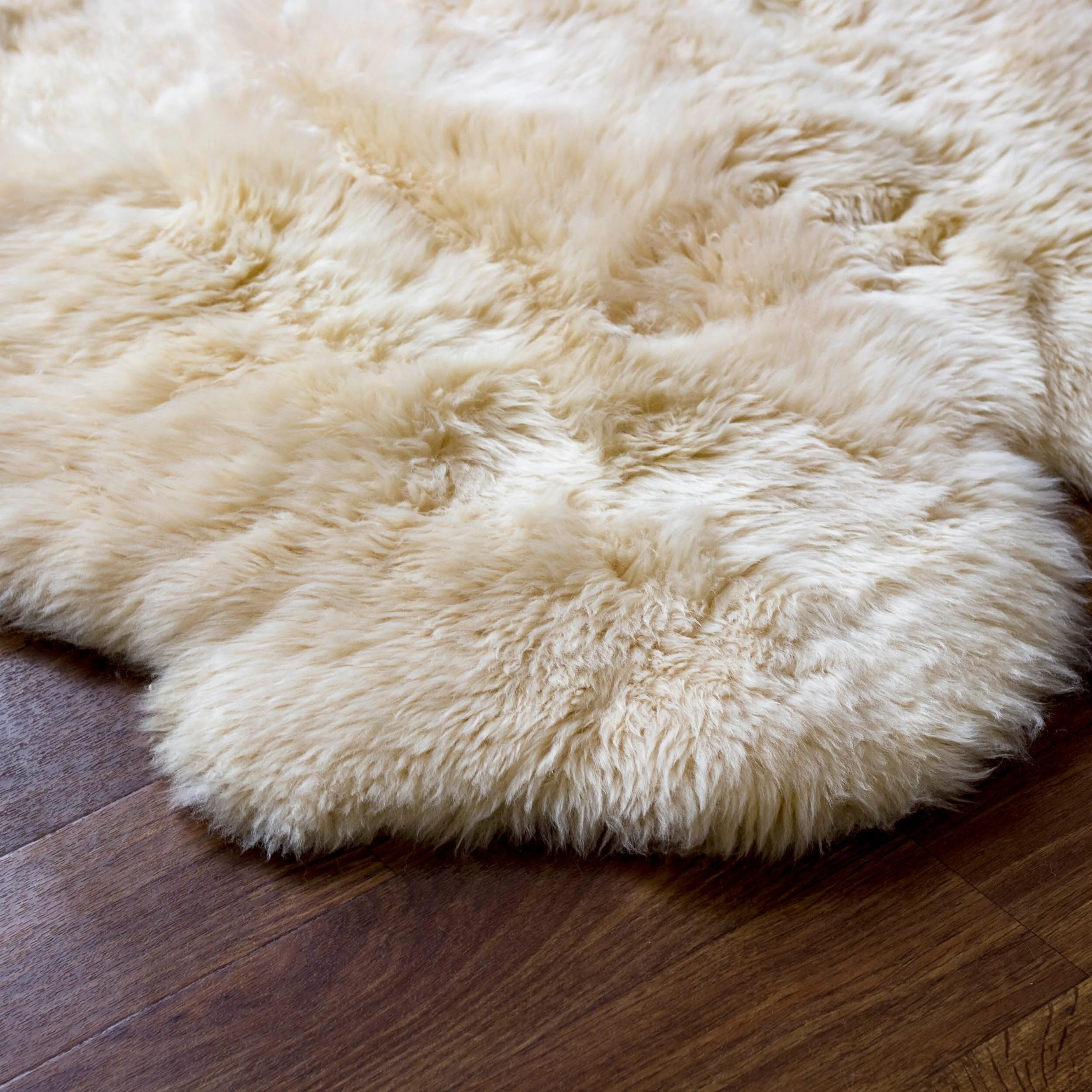 Silver Orchid Nansen Genuine Soft Australian Sheepskin Rug