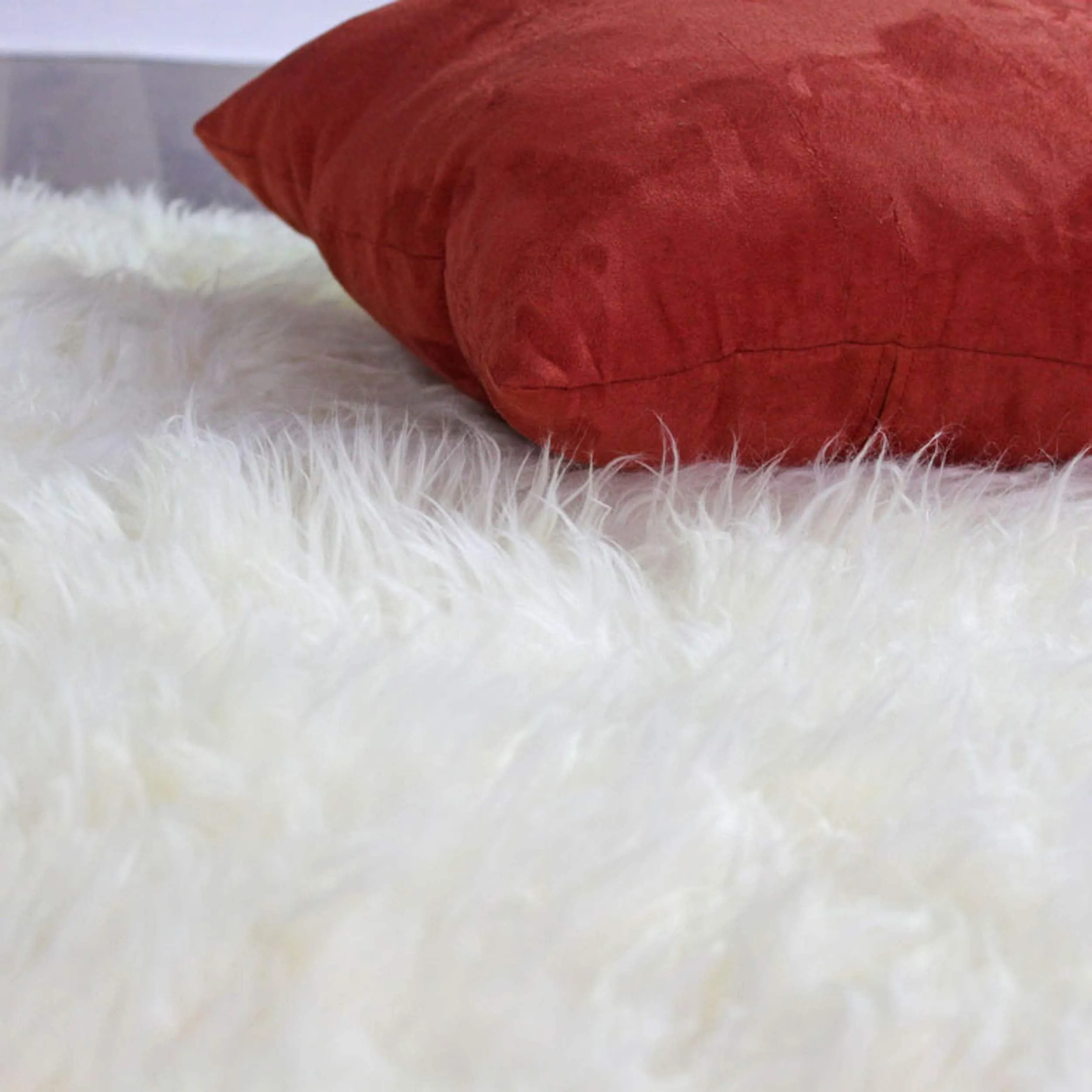 Silver Orchid Nansen Genuine Soft Australian Sheepskin Rug