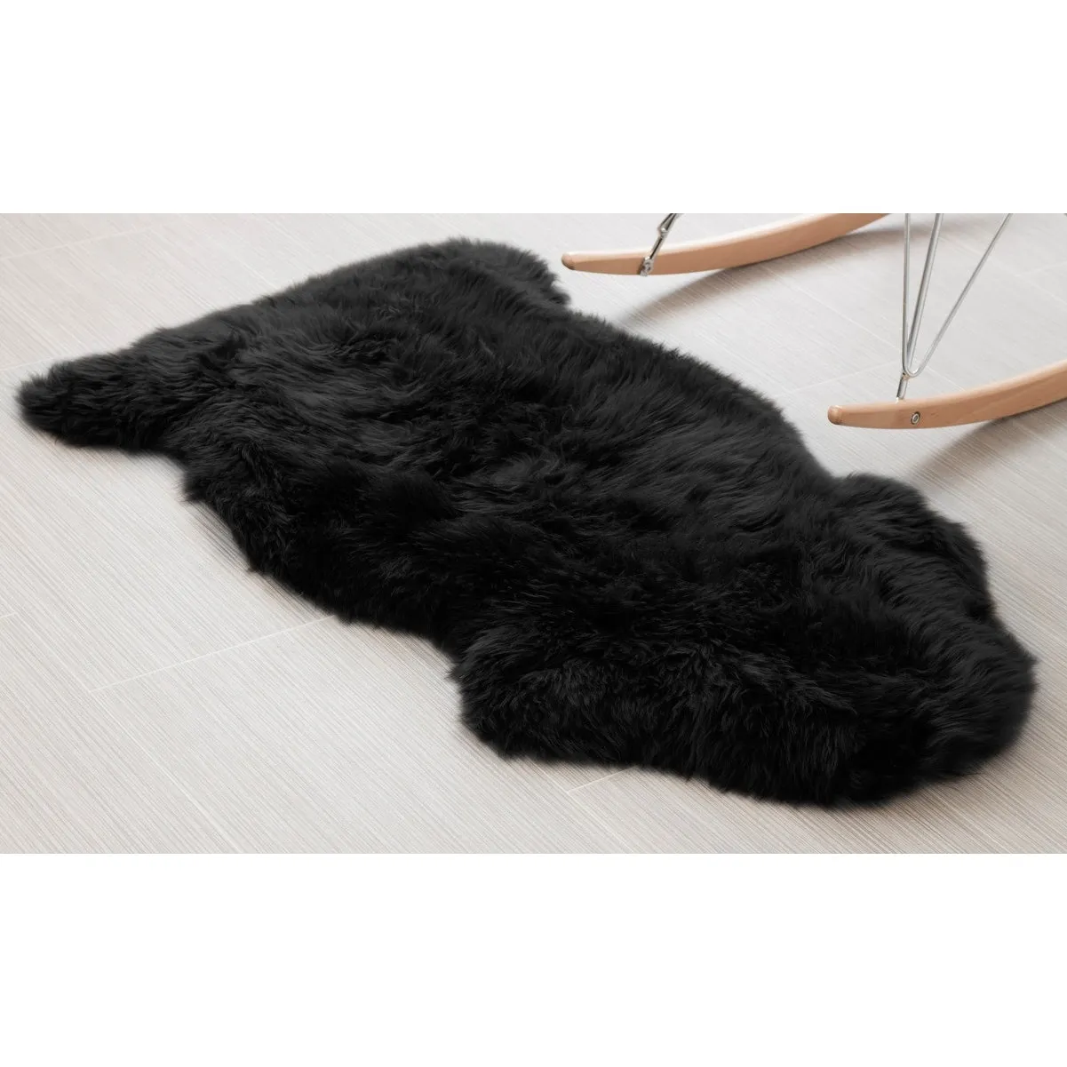 Silver Orchid Nansen Genuine Soft Australian Sheepskin Rug